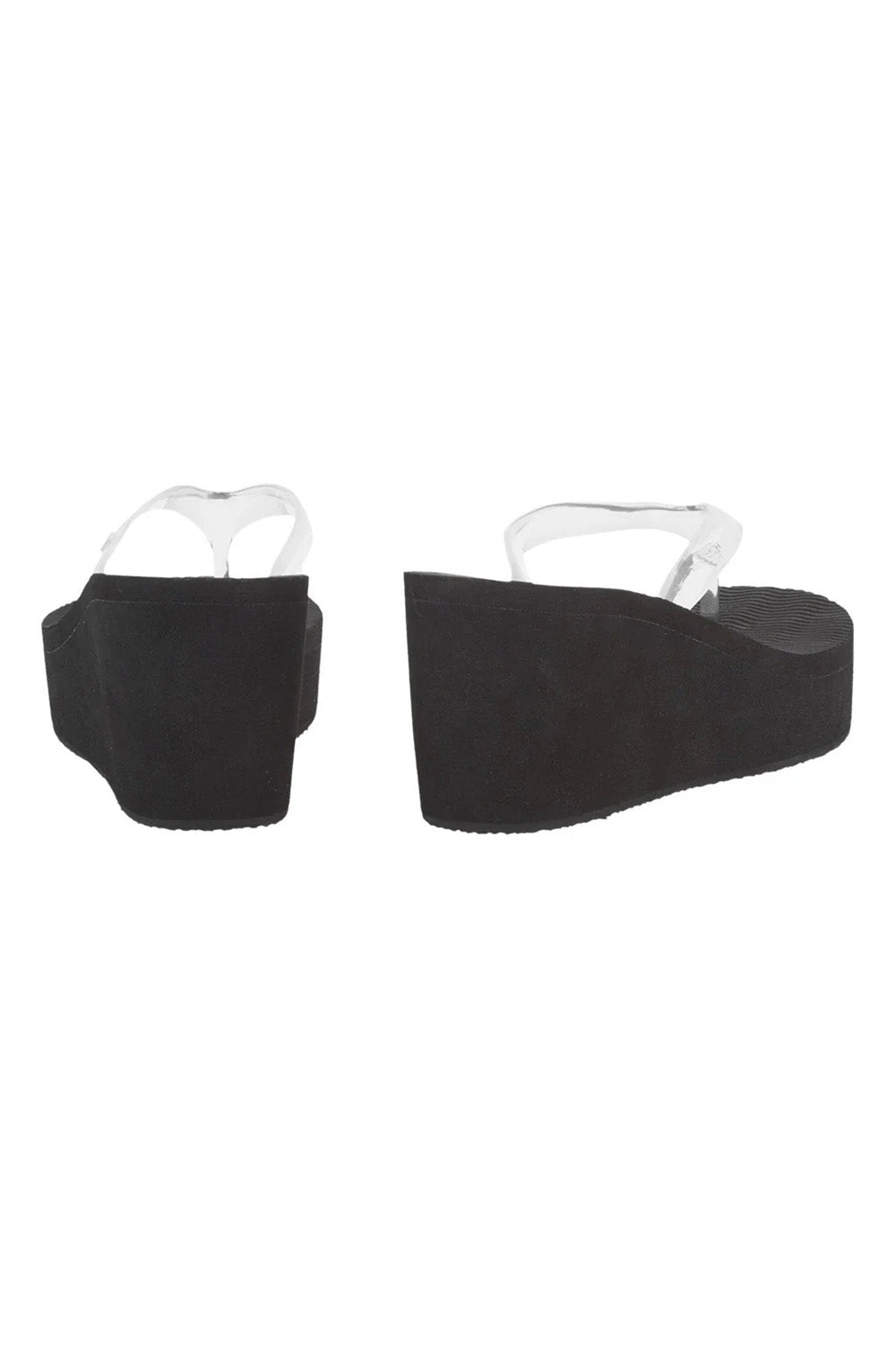 ETHERIA PVC WEDGE THONG SANDAL