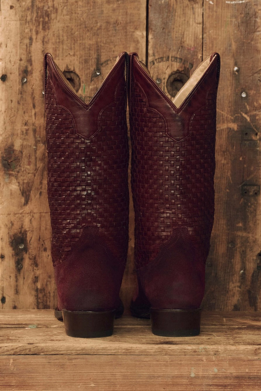 THE BASKET WEAVE COWBOY BOOT *PRE-ORDER*