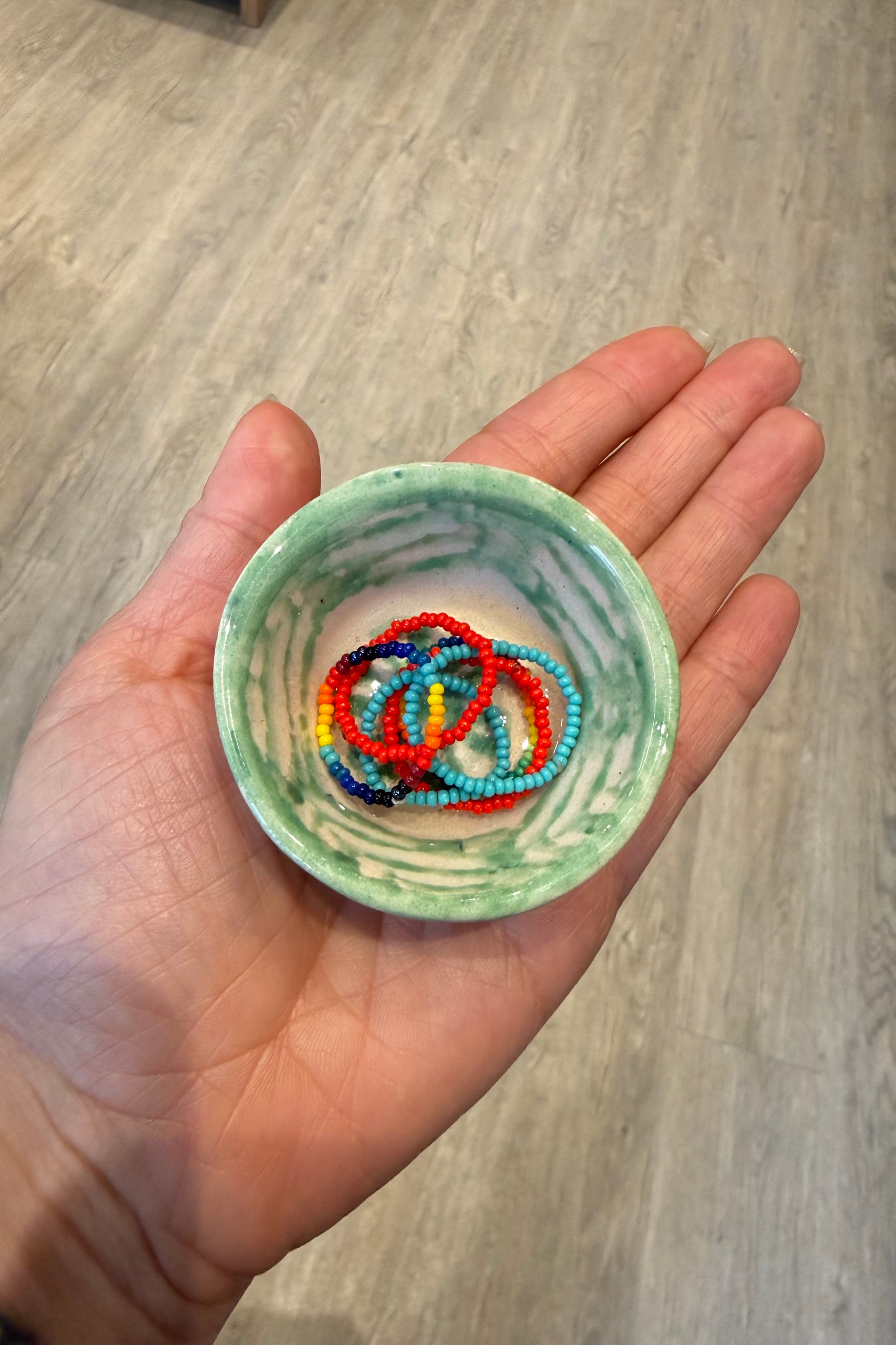 MINI CLAY BOWL IN NARANJA