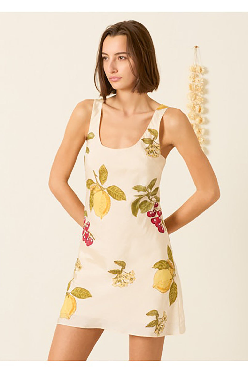 ADDIE FOUR FRUIT SILK DRESS *pre-order*
