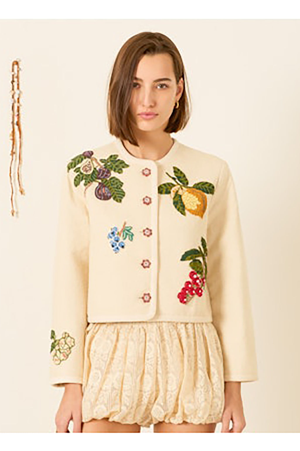 ROWAN NINE FRUIT BEAD JACKET