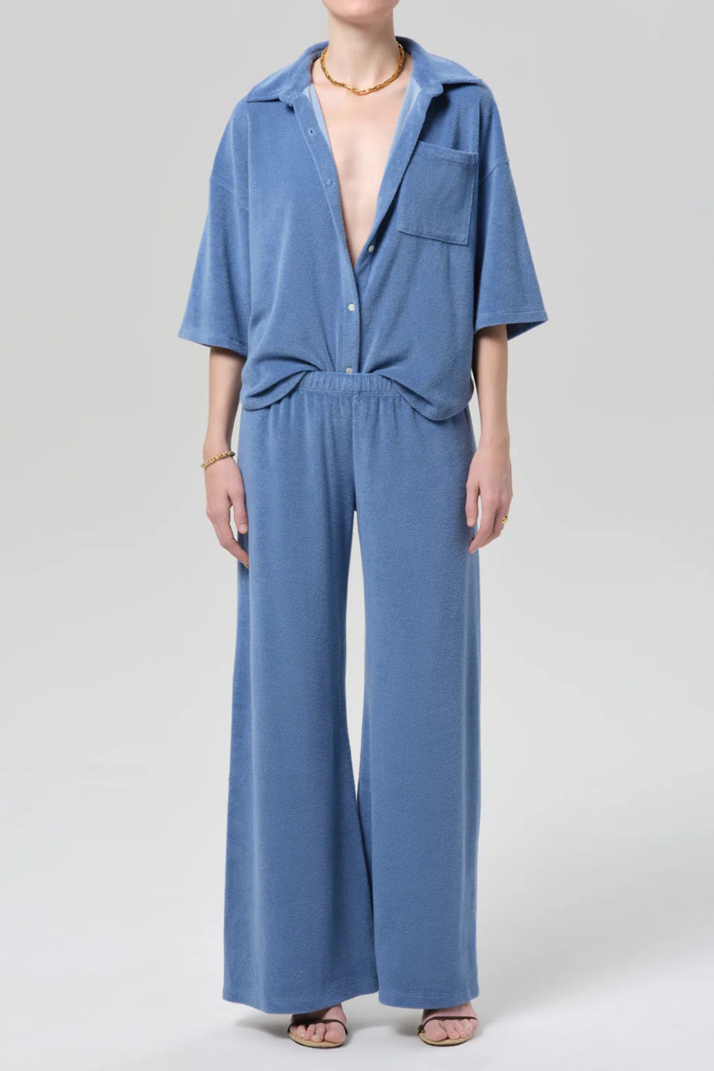 NORA TERRY PULL ON PANT