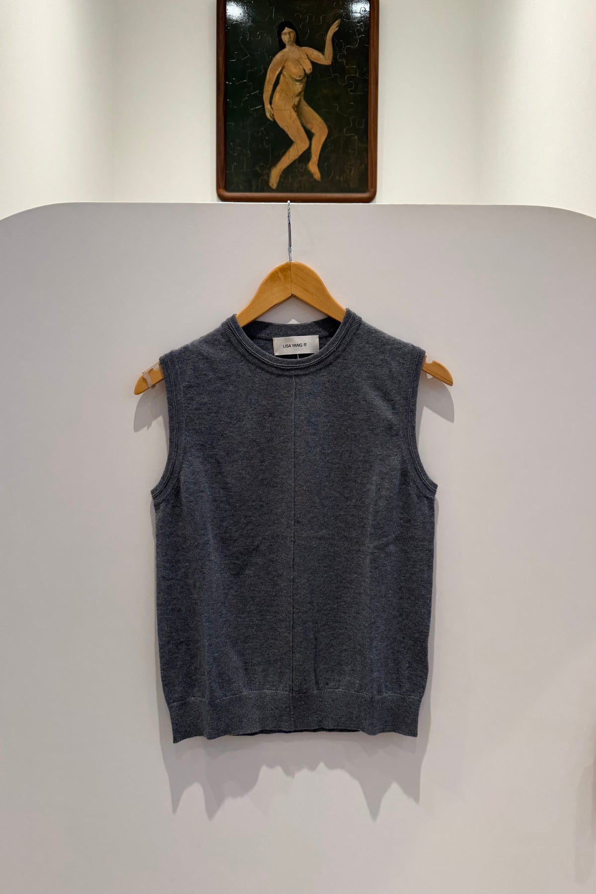 AGNA CASHMERE TANK TOP