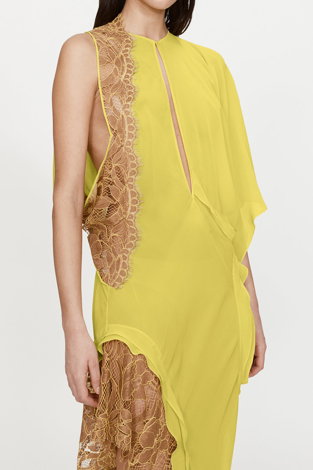 ALUNA LACE CONCAVE DRESS