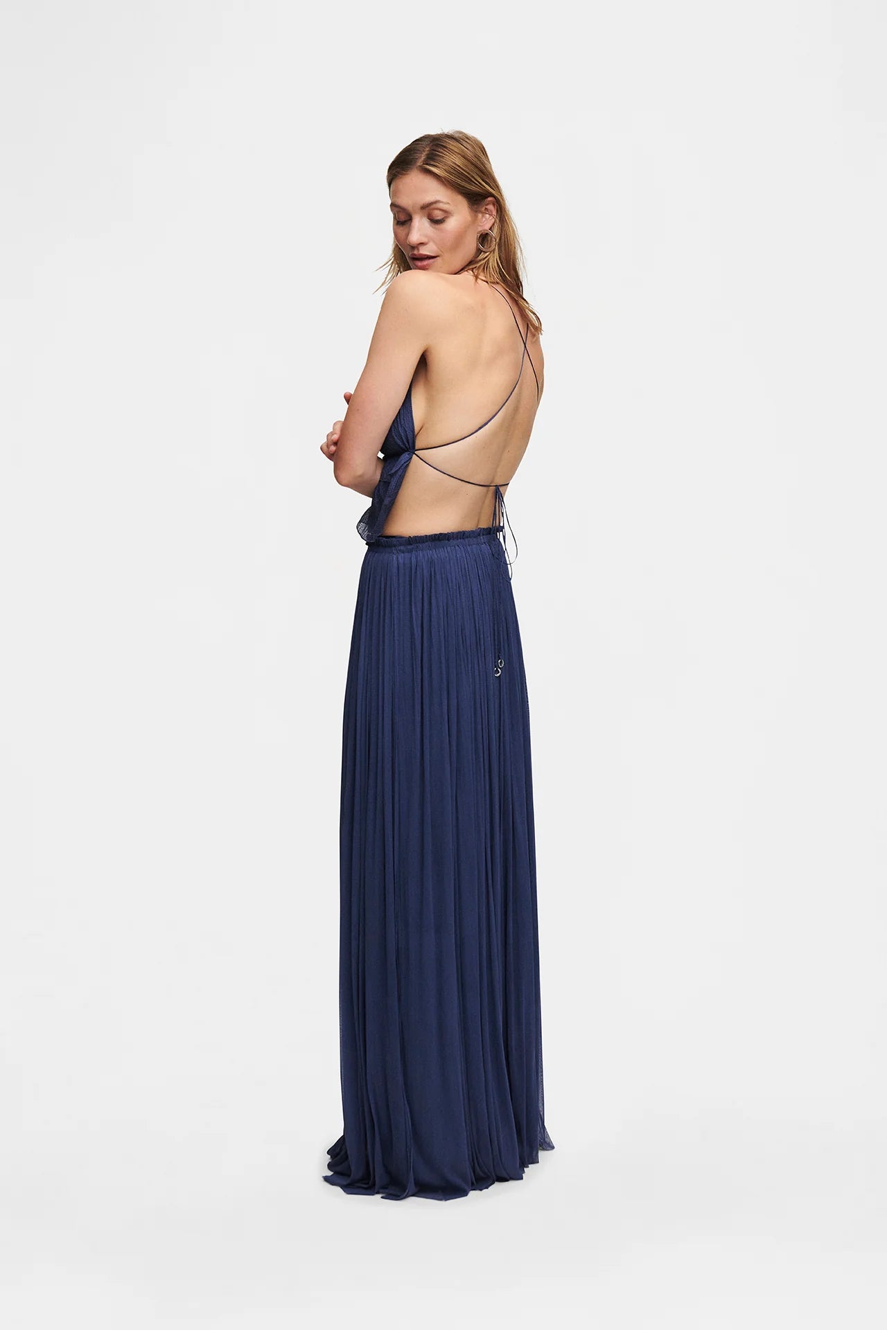 SILK TULLE SKIRT