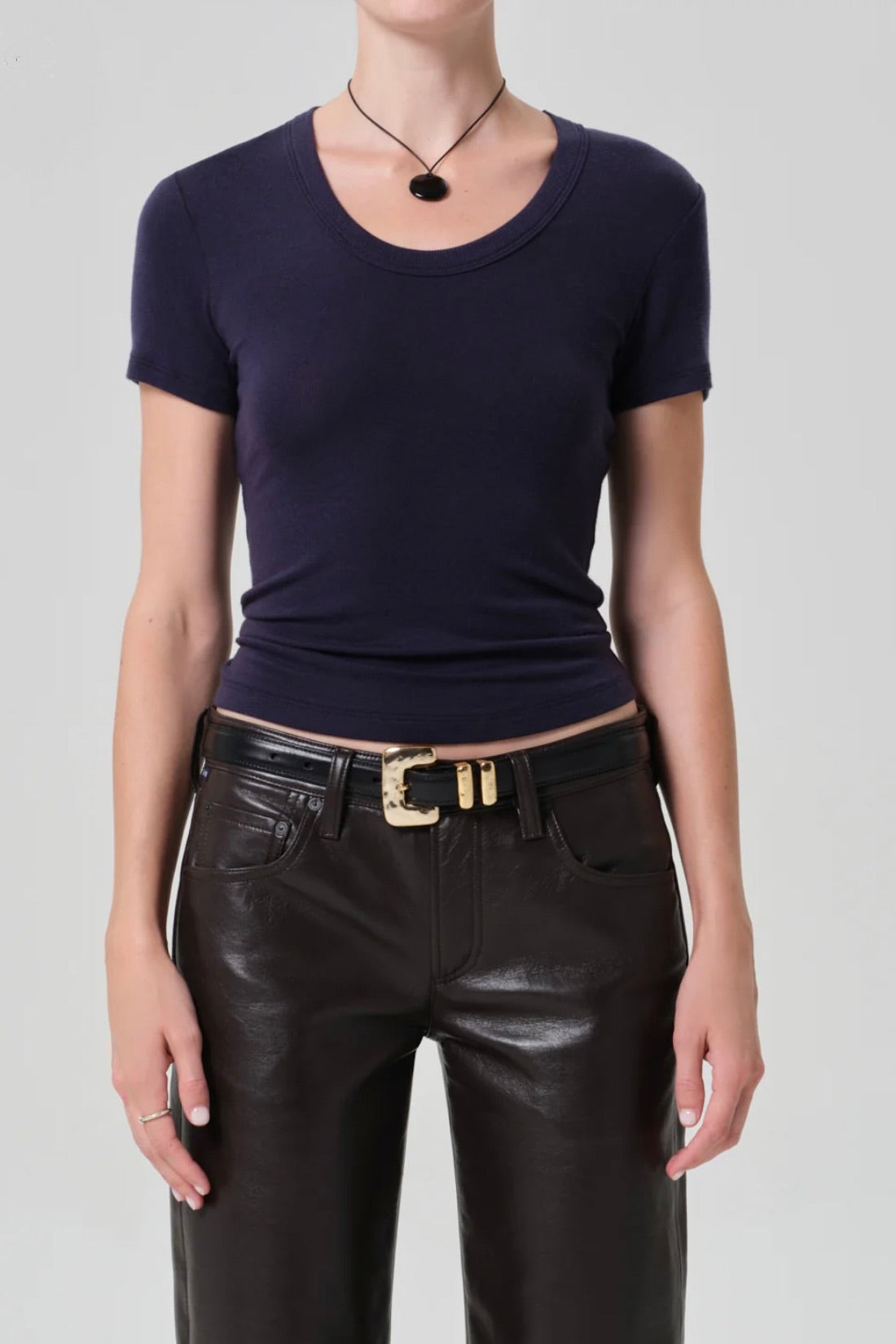 MAUDE U NECK TEE
