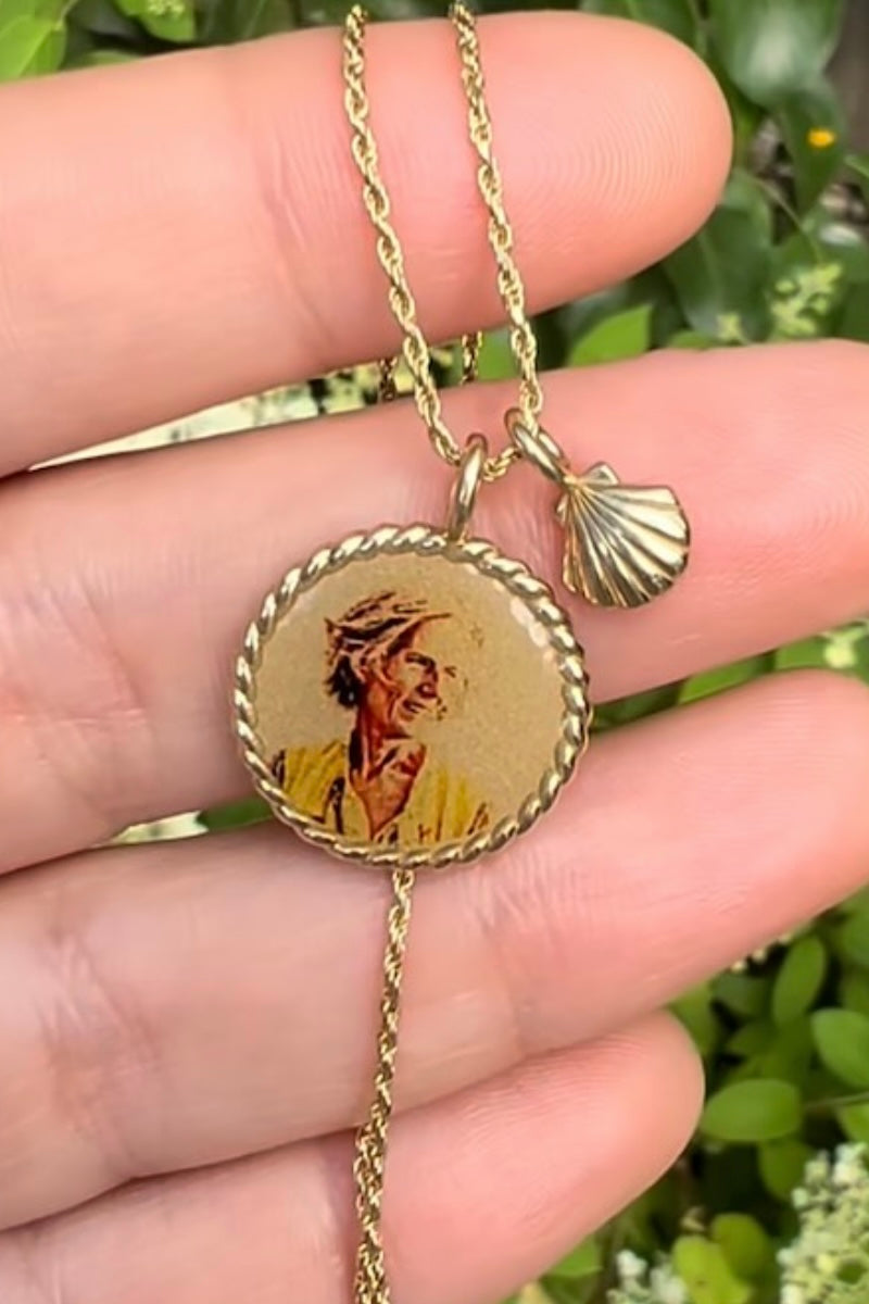 IMPERIAL PORTRAIT PENDANT *custom order*
