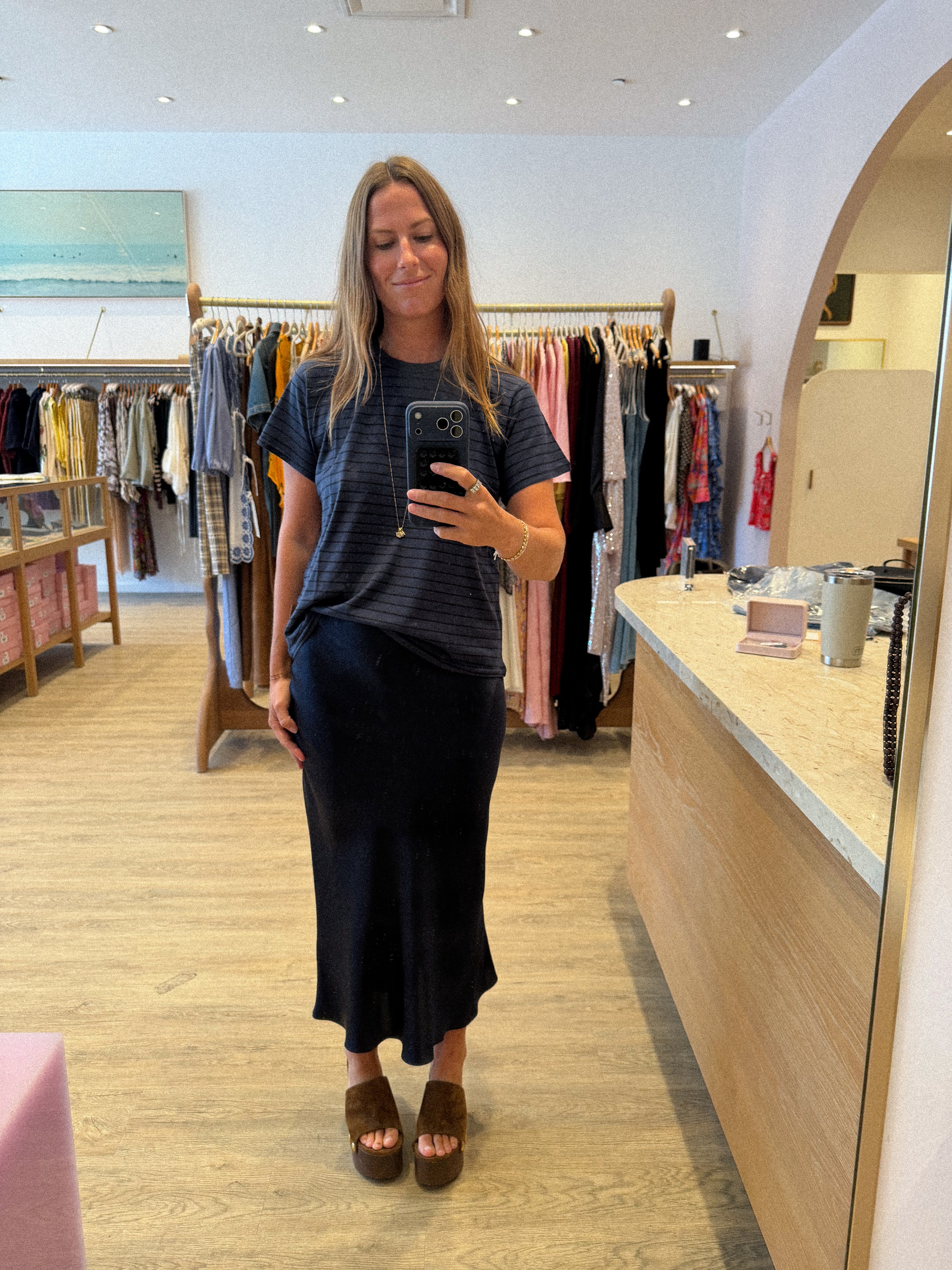 MIRANDA SILK SKIRT