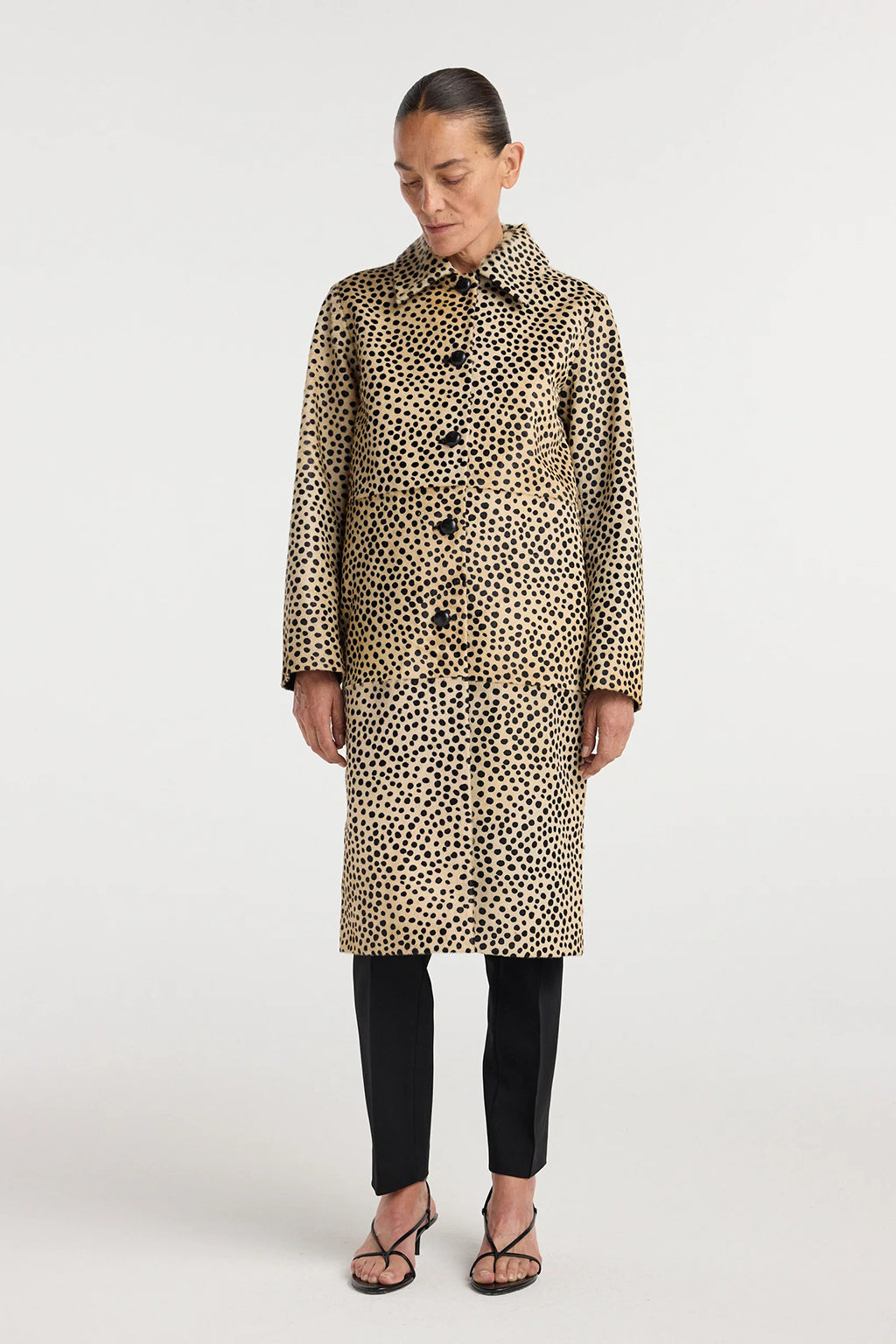 CHEETAH PONY HAIR COAT
