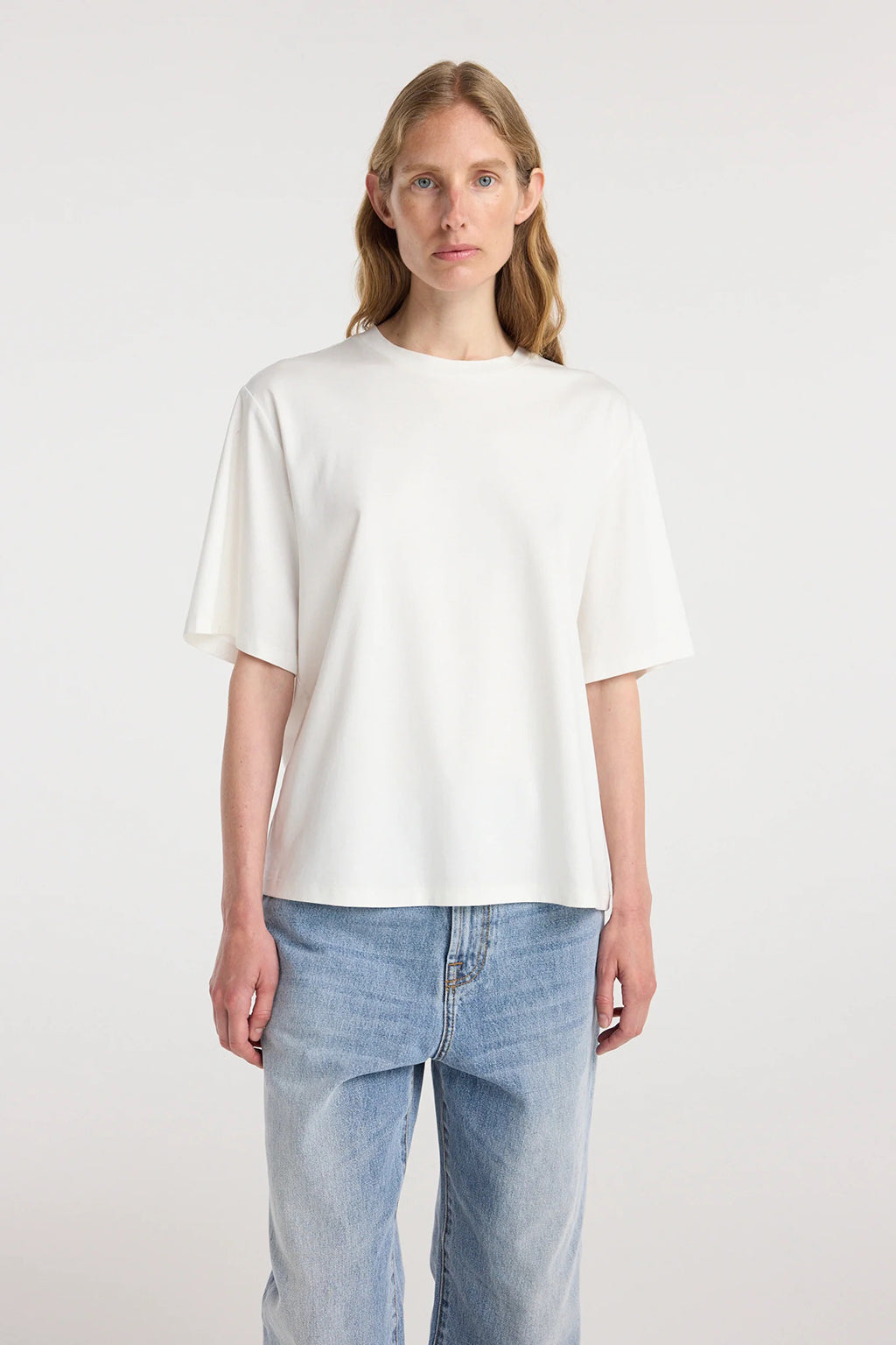 OVERSIZED COTTON SILK T-SHIRT *pre-order*