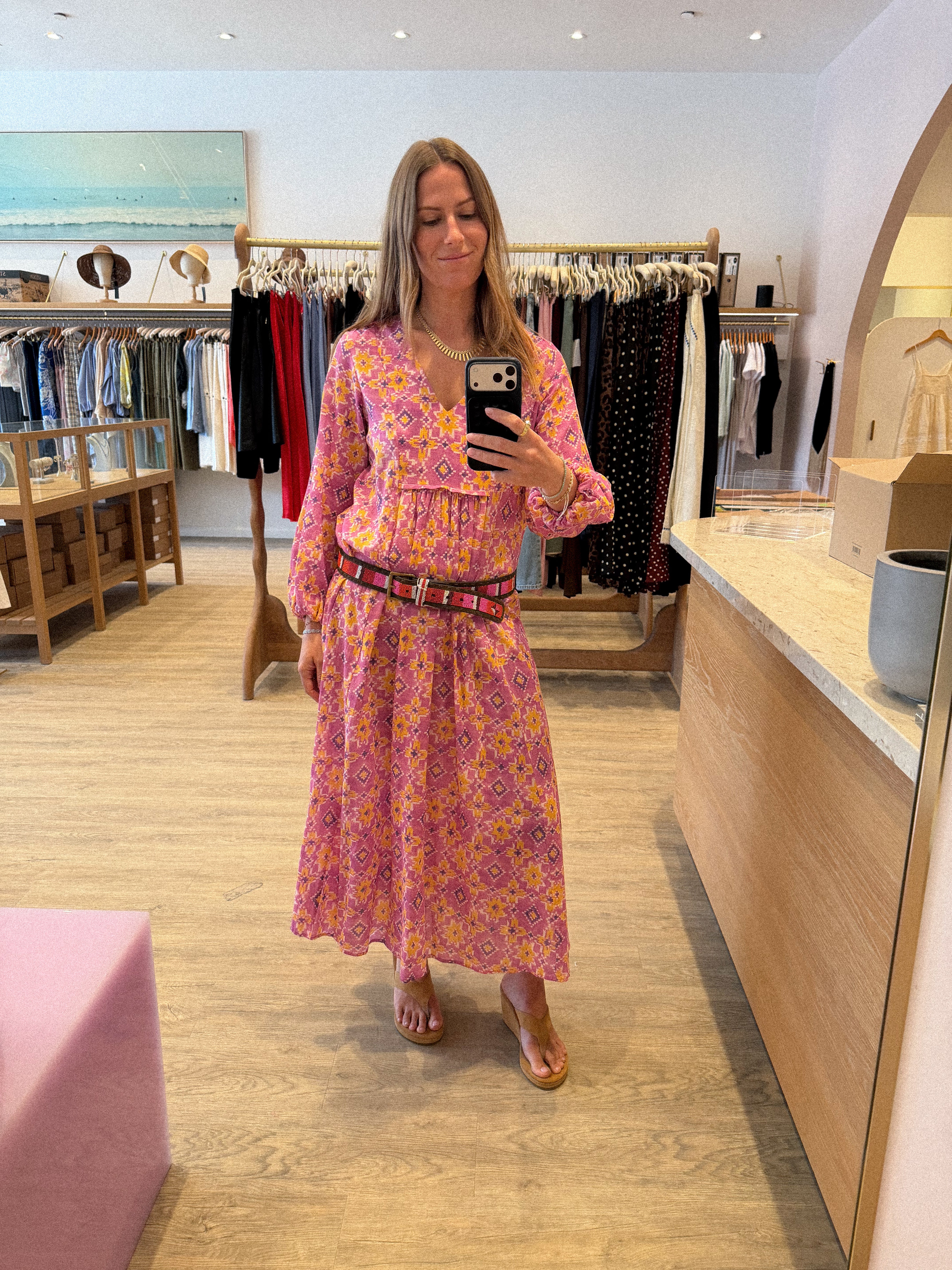 TALITHA PRINT DRESS