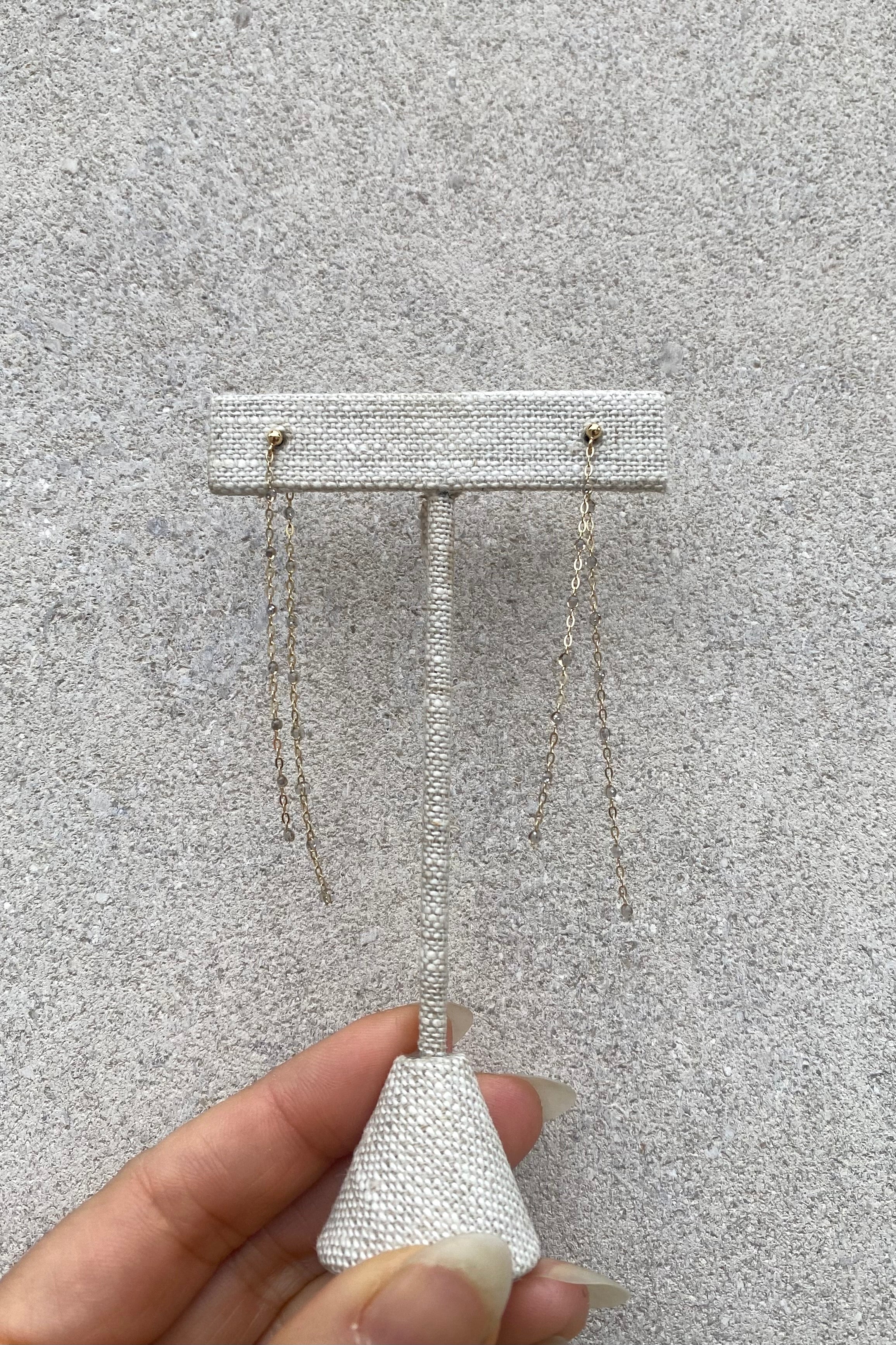CLASSIC DANCING EARRINGS IN SPARKLE *pre-order*