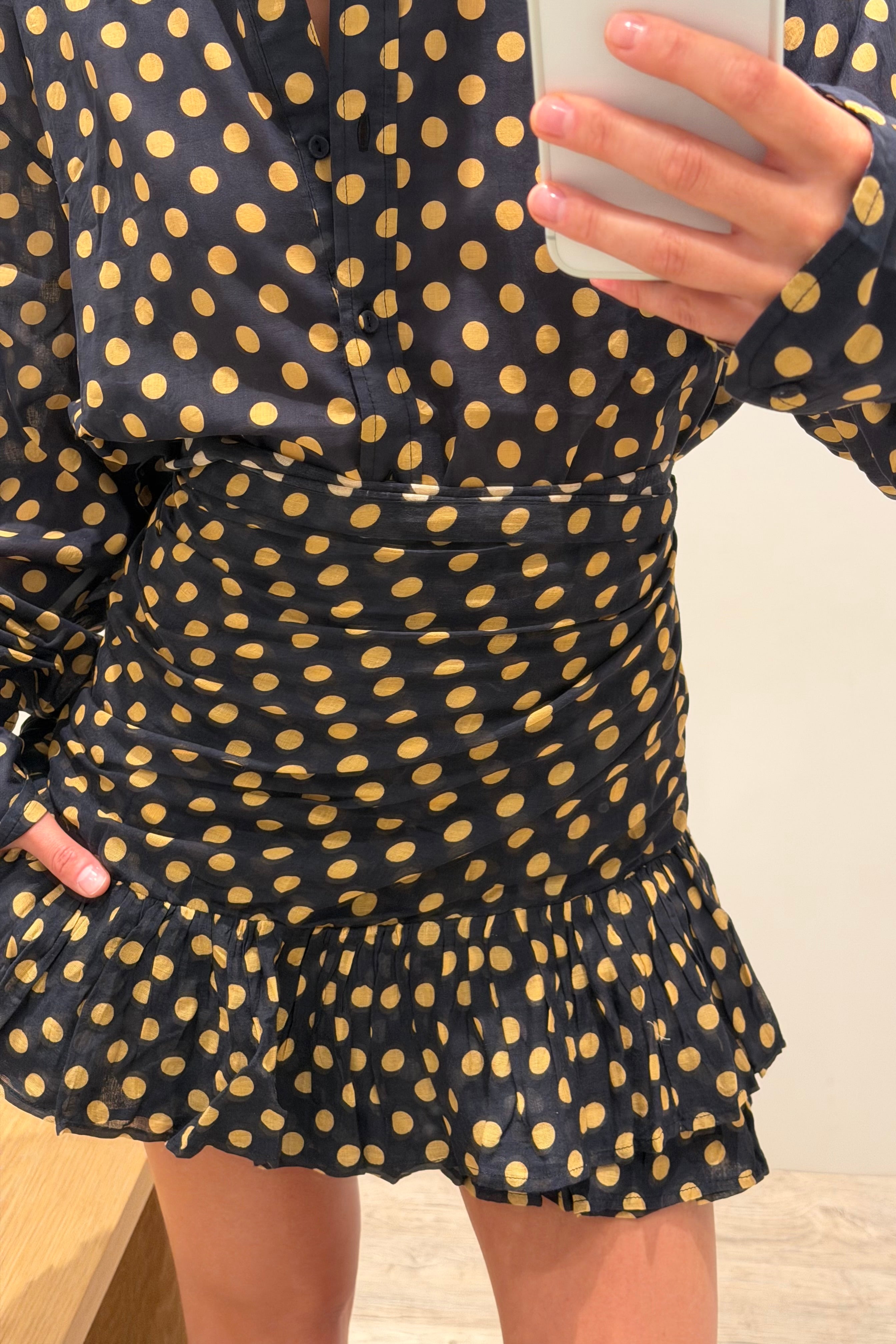 MINI RUFFLE POWER PAREO