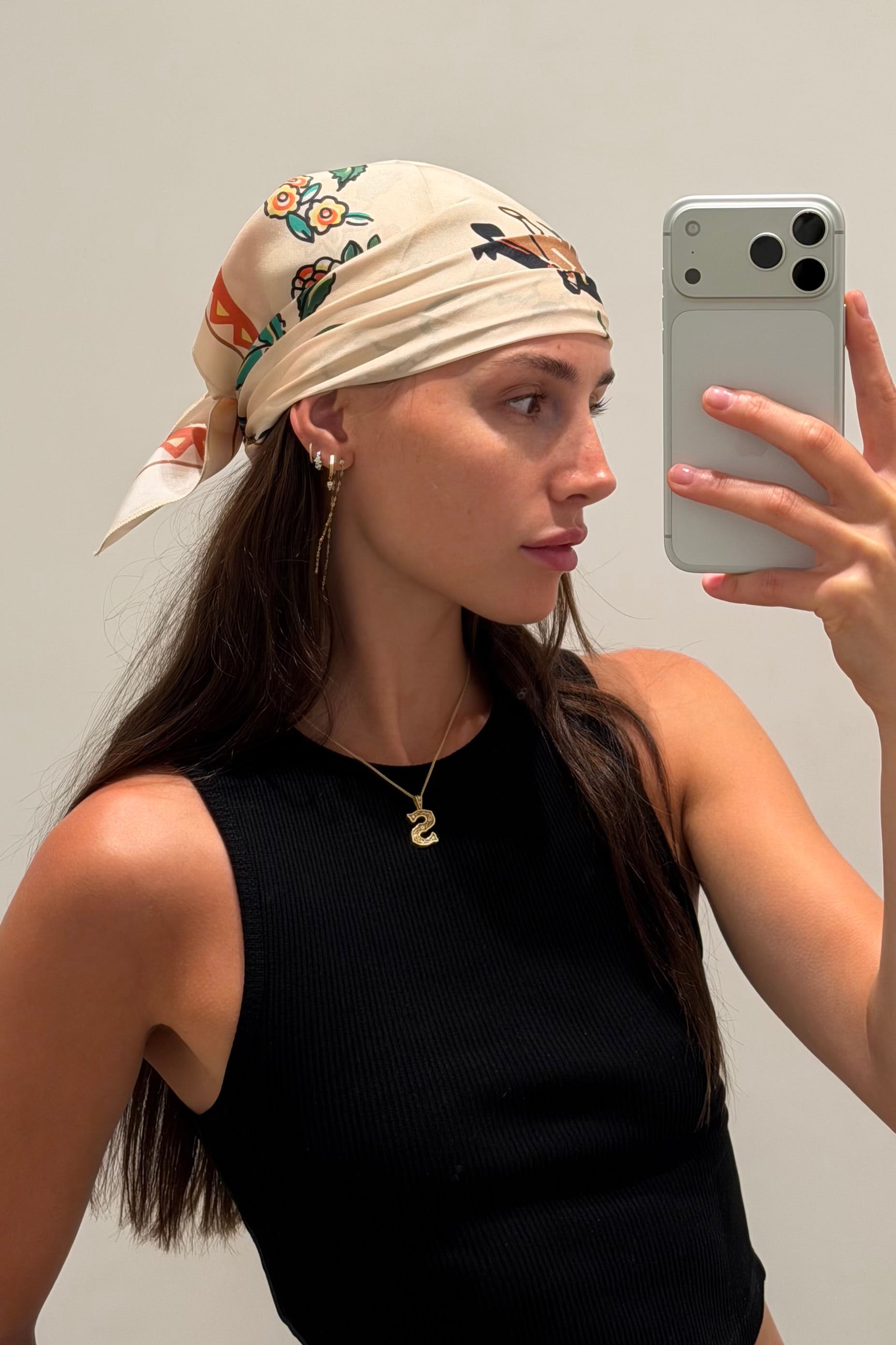 THE DERBY SILK BANDANA