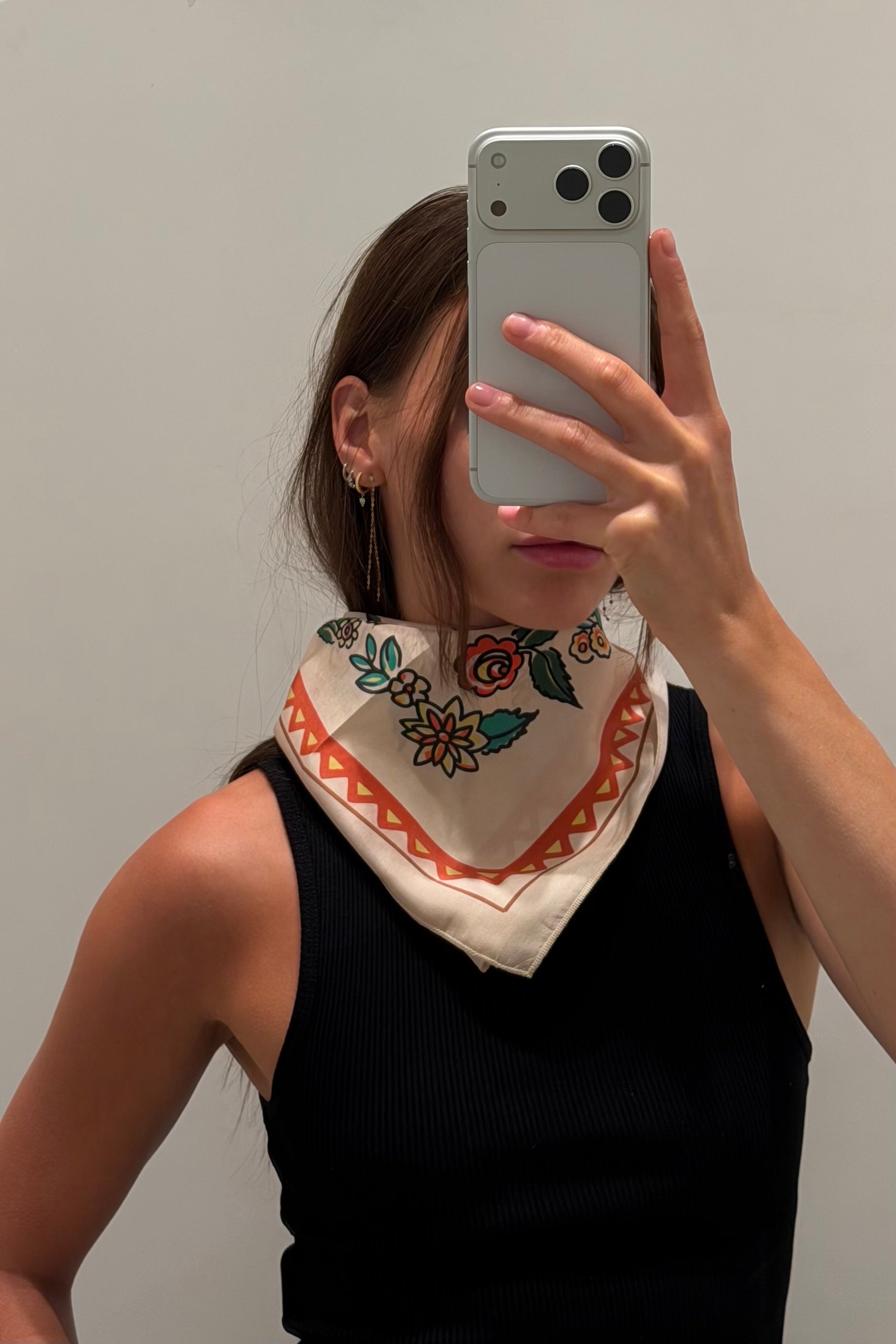 THE DERBY SILK BANDANA