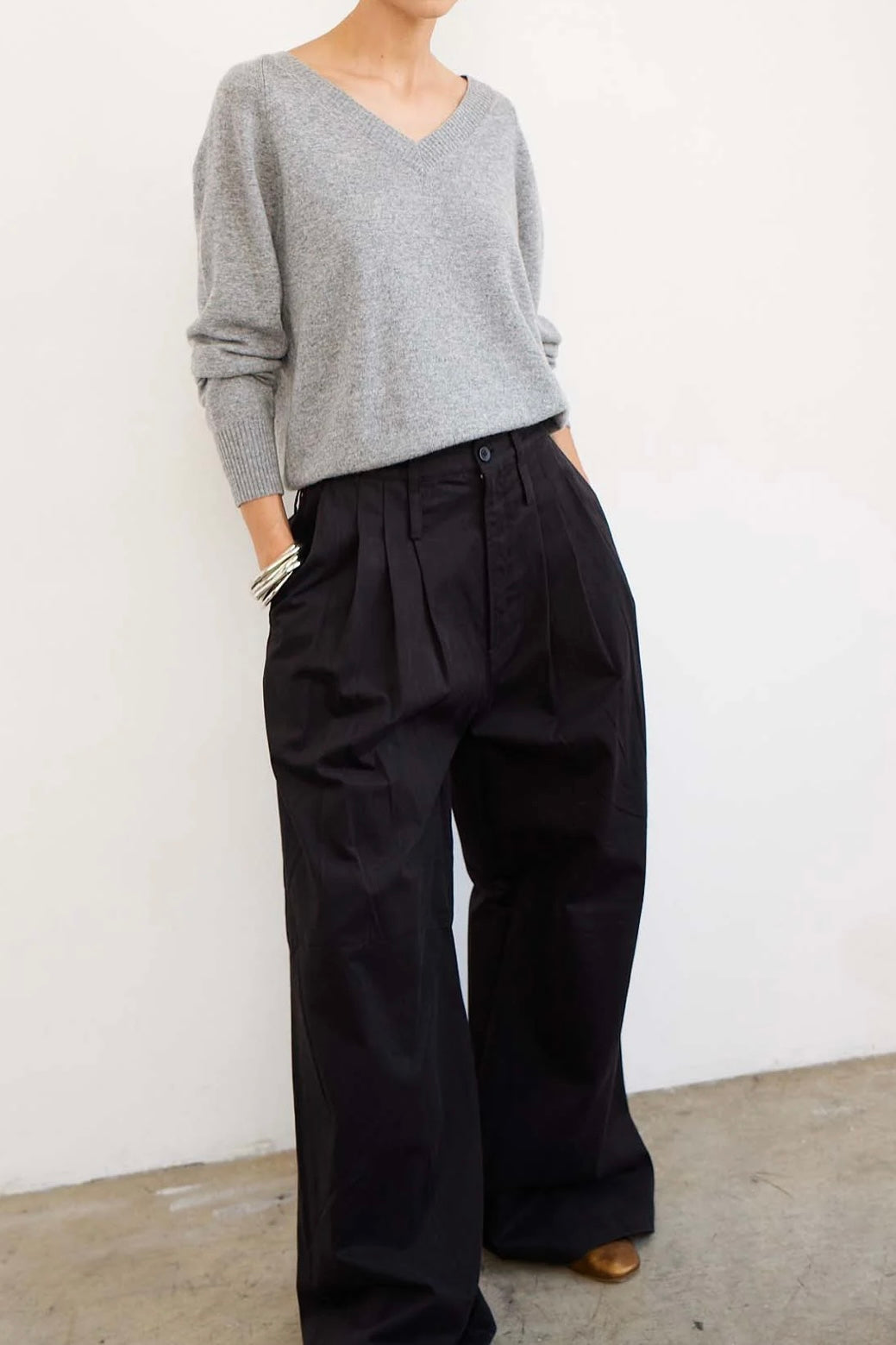 LE PANTALON TRIPLE PLI