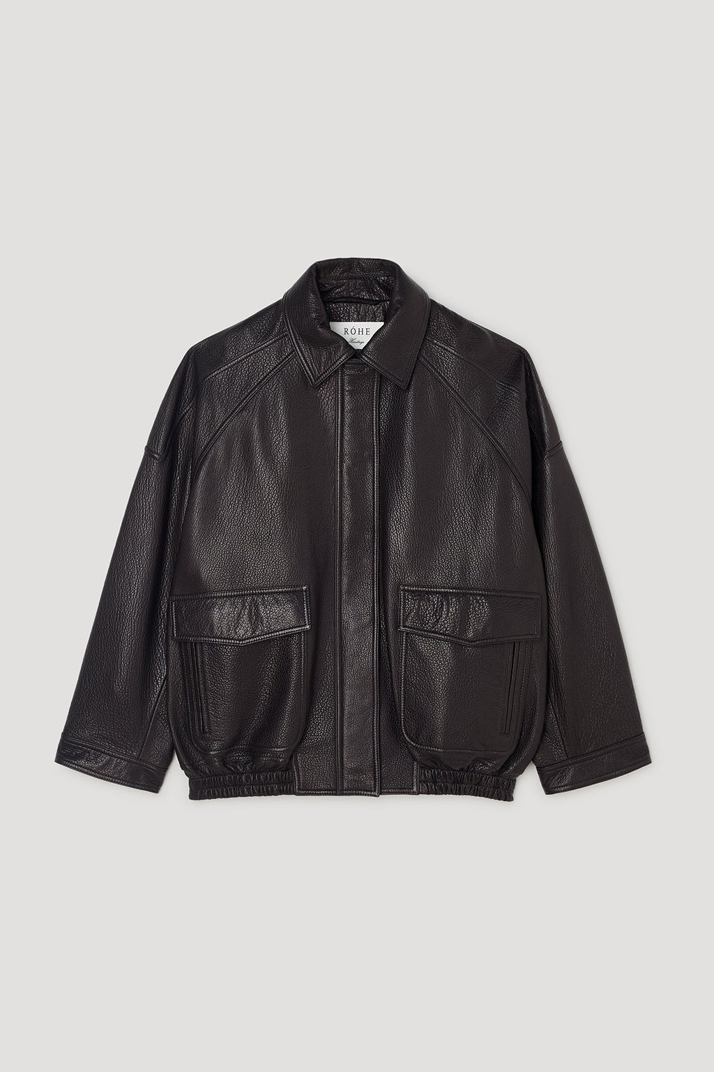 GRAIN LEATHER AVIATOR JACKET *pre-order*