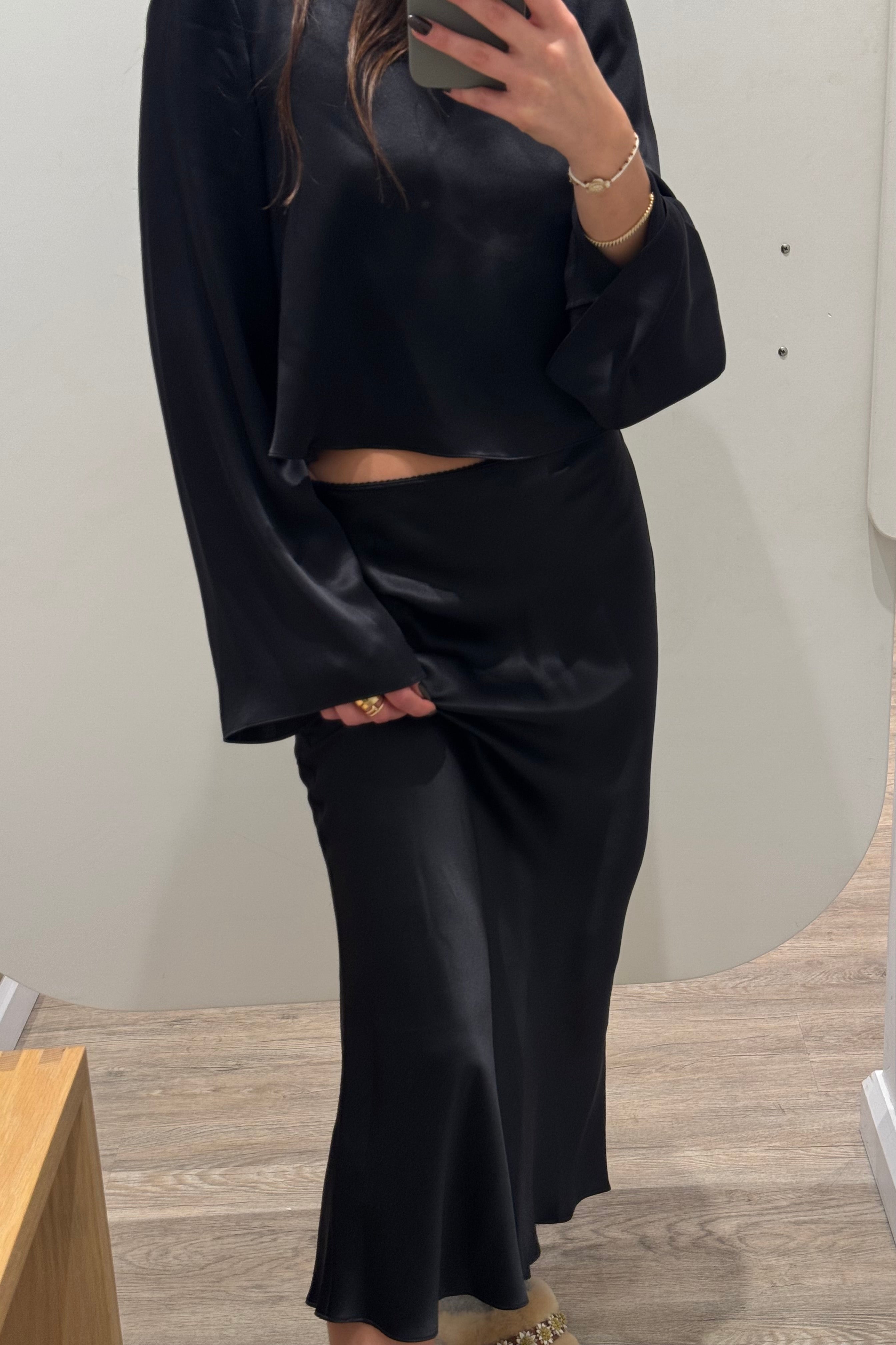 MIRANDA SILK SKIRT