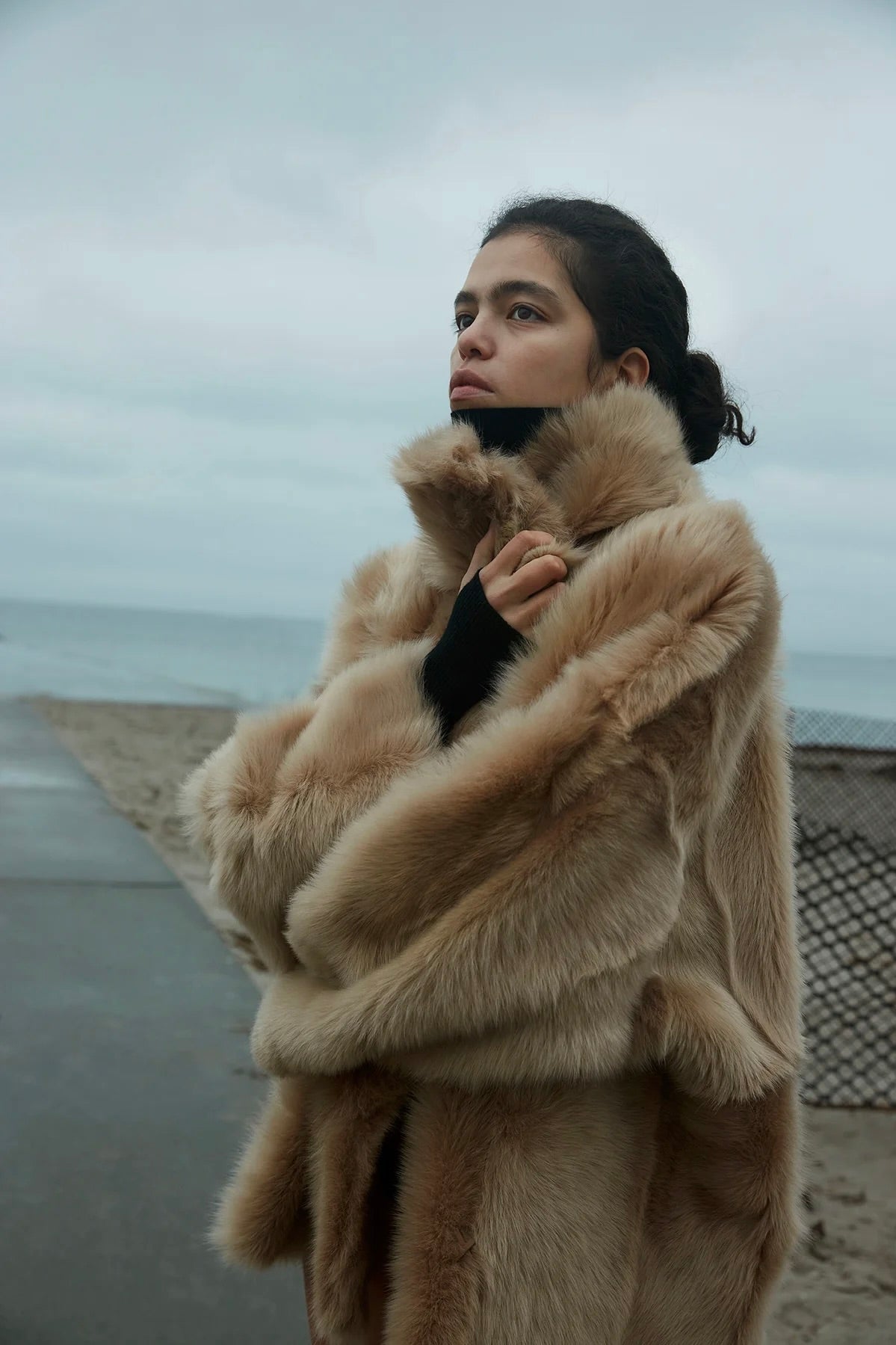 JENS REVERSIBLE SHEARLING COAT