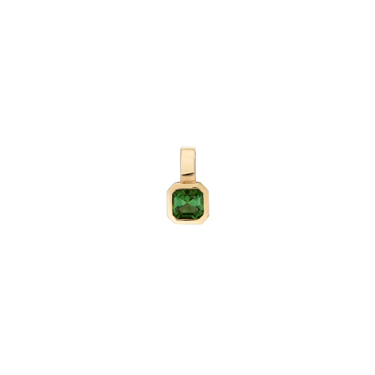 PETITE FERN ASSCHER CHARM