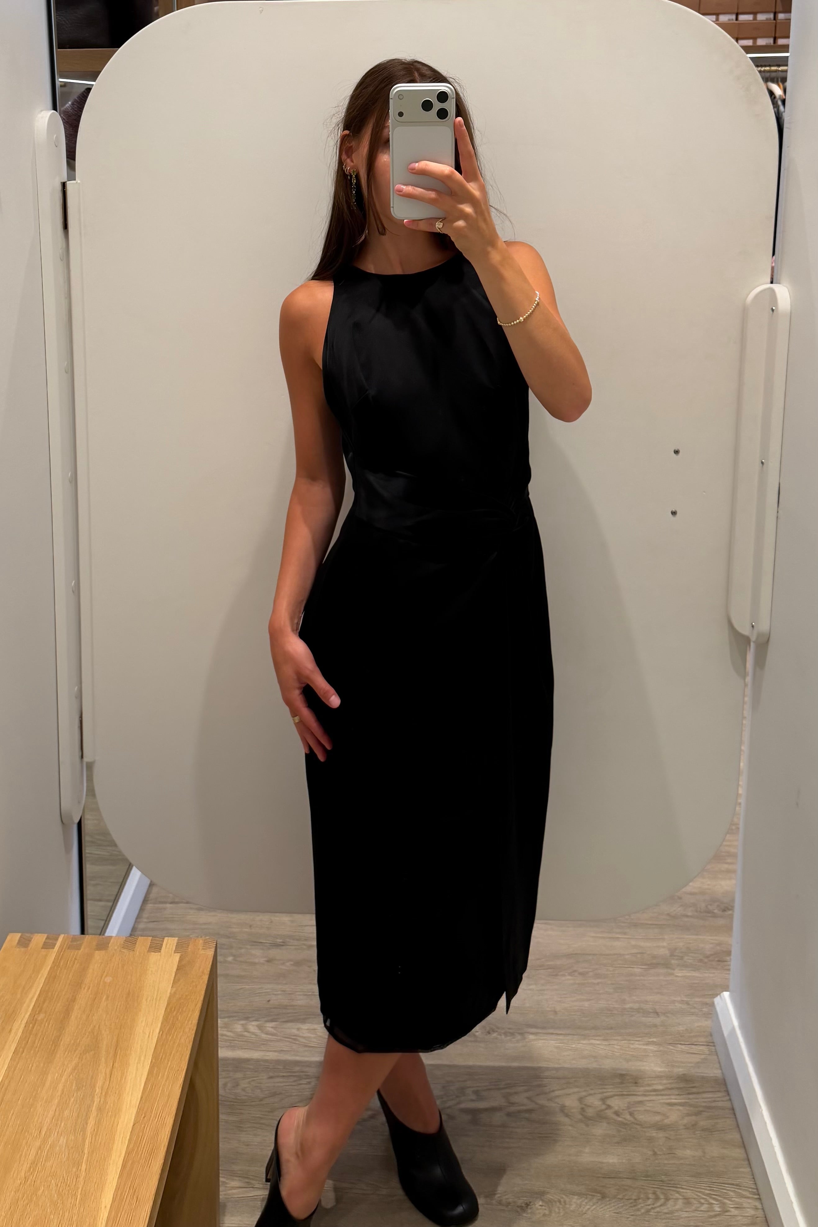 SARONG HALTER DRESS