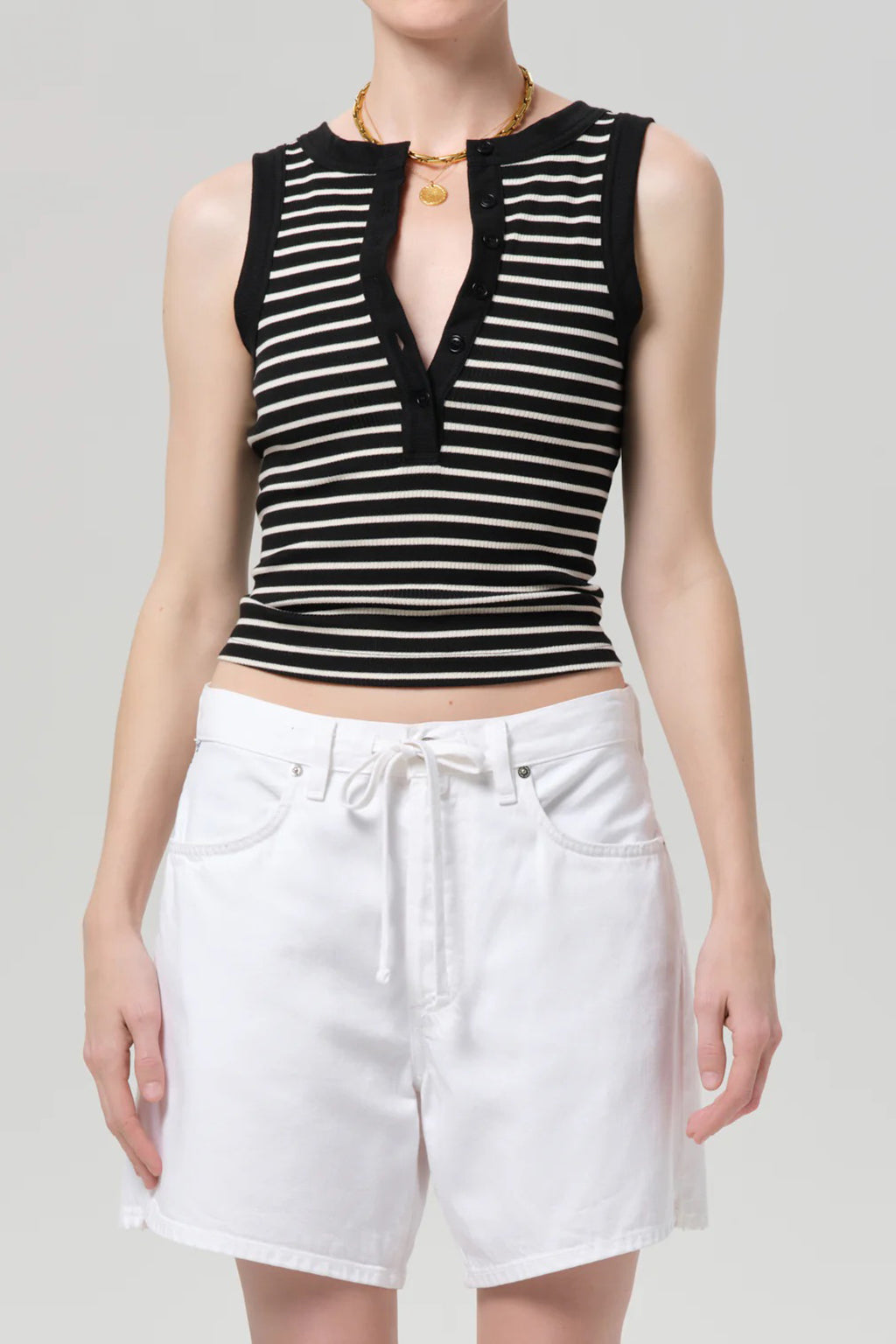 CARALYN STRIPE TANK TOP