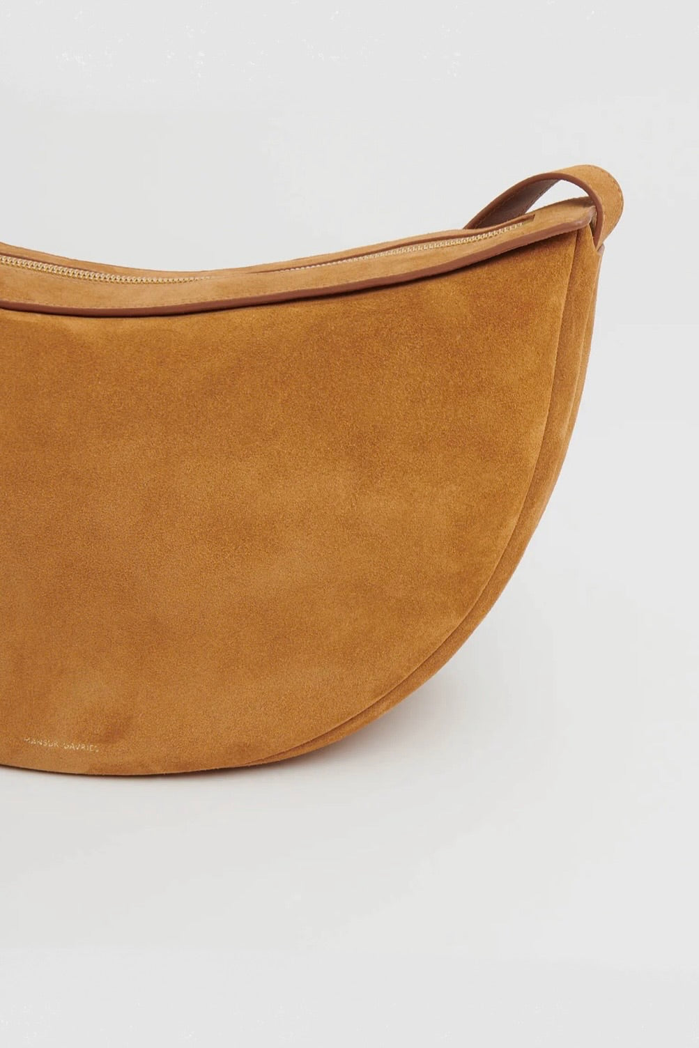 LARGE MOON SLING BAG IN CARAMEL