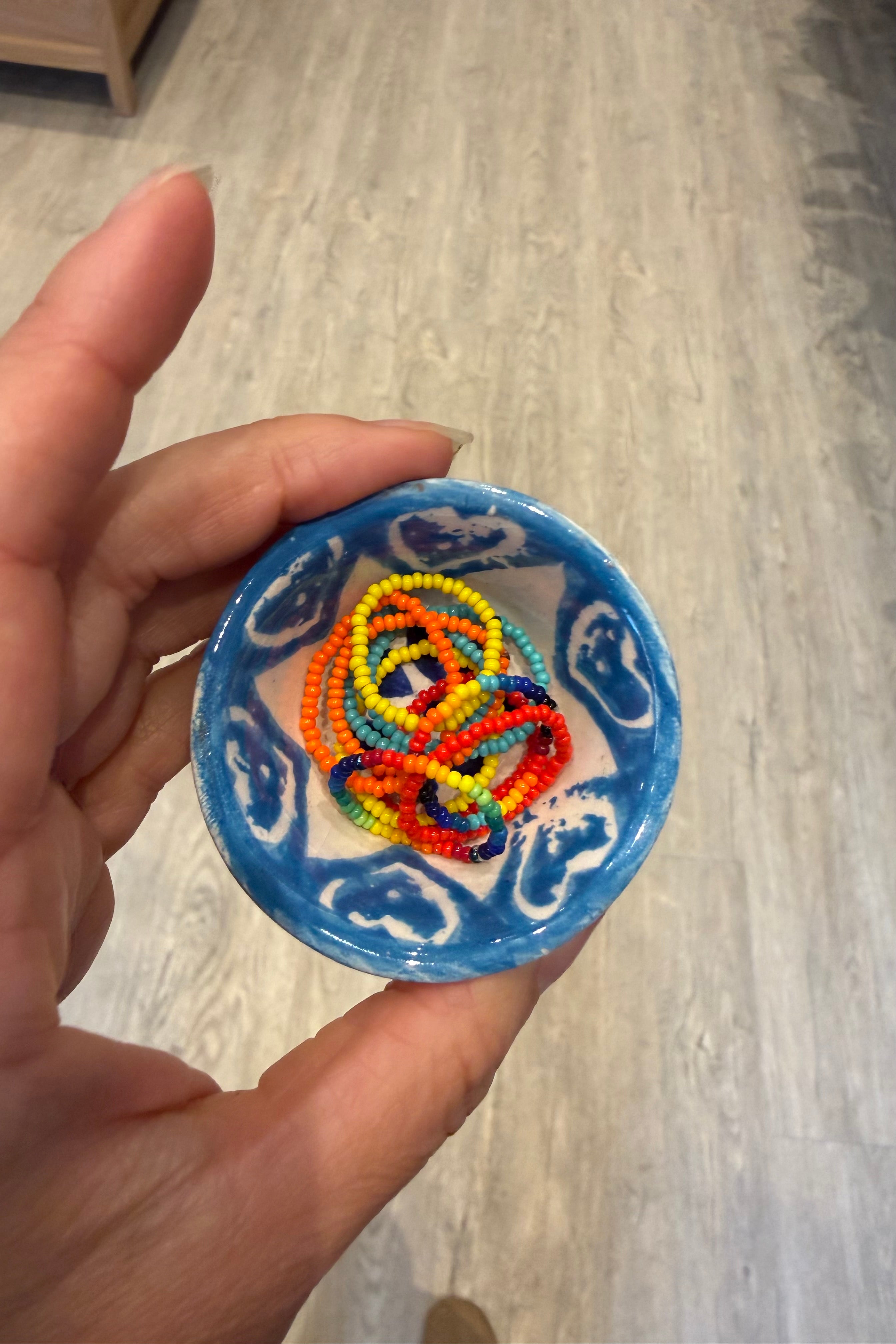 MINI CLAY BOWL IN CHILI