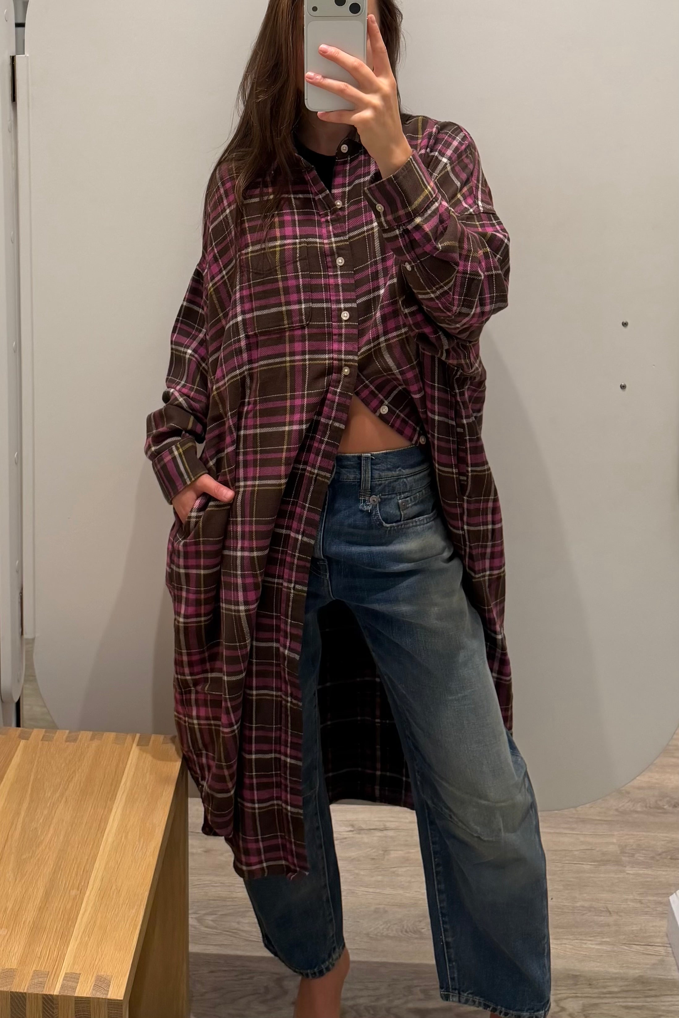 JUMBO SHIRT DRESS