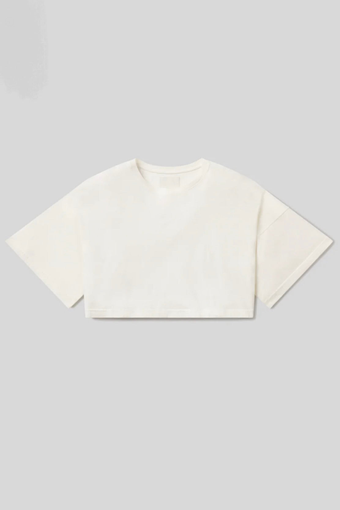 CROP CAPE TEE