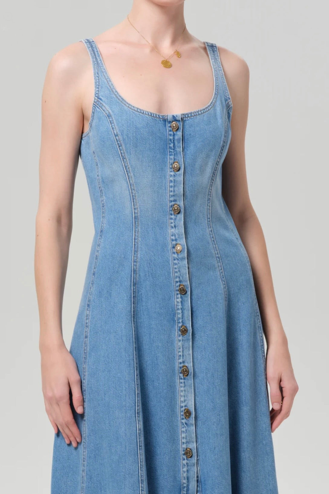 NOA SEAMED DRESS