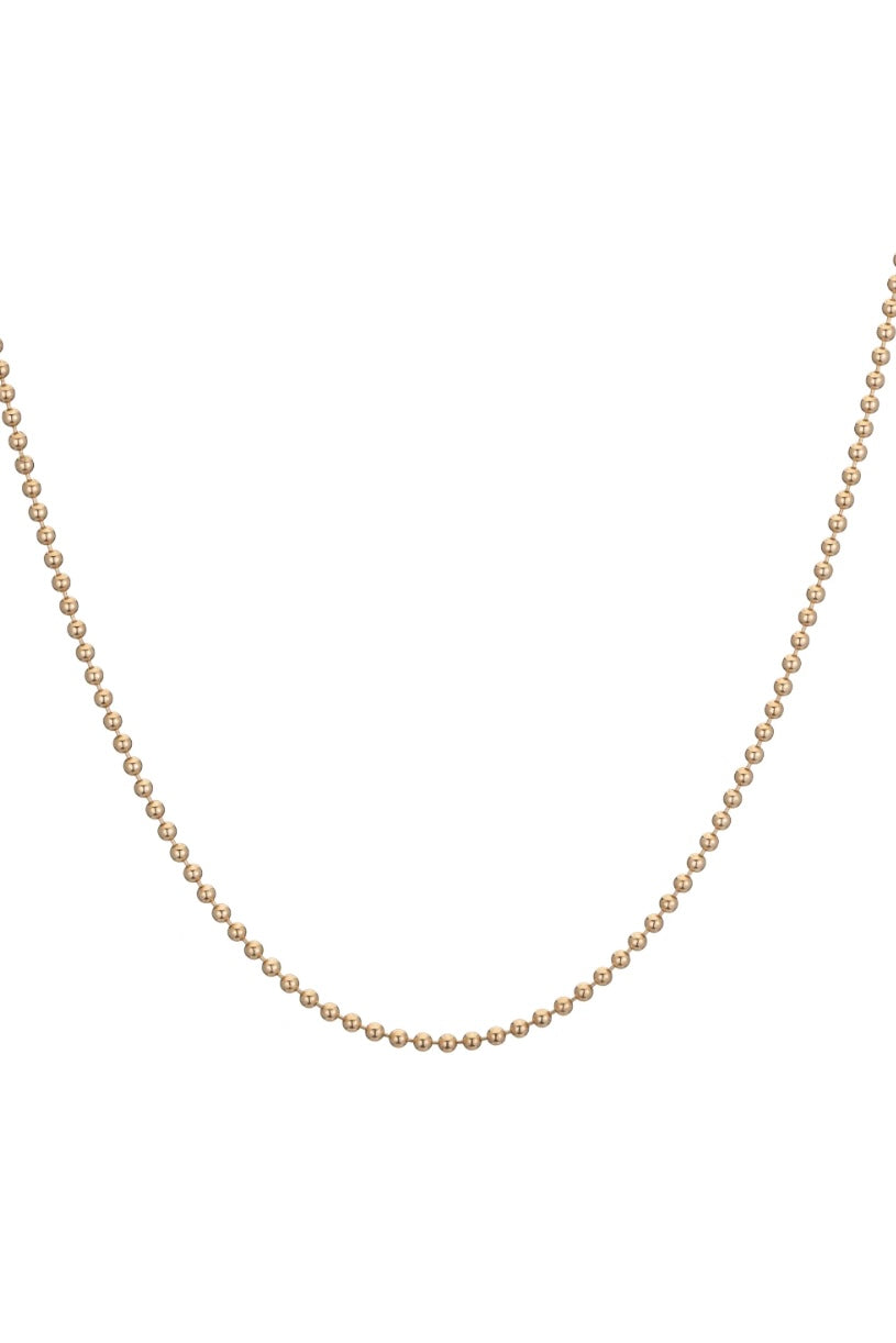 1.5MM BEAD CHAIN 16"