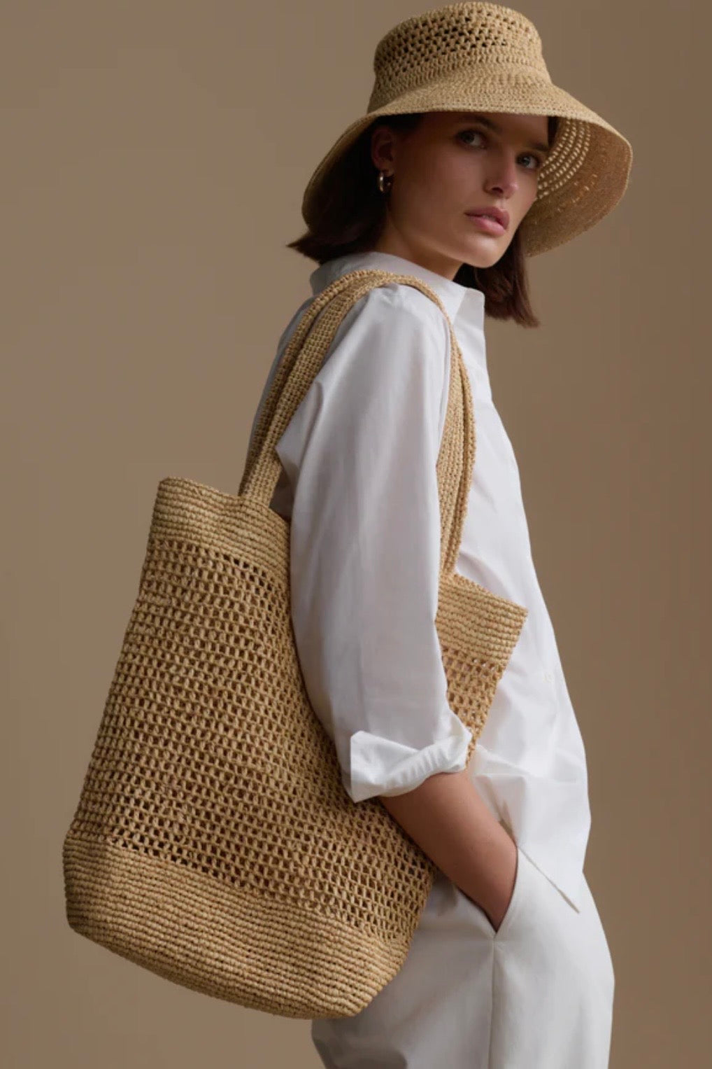 BREEZE RAFFIA BAG