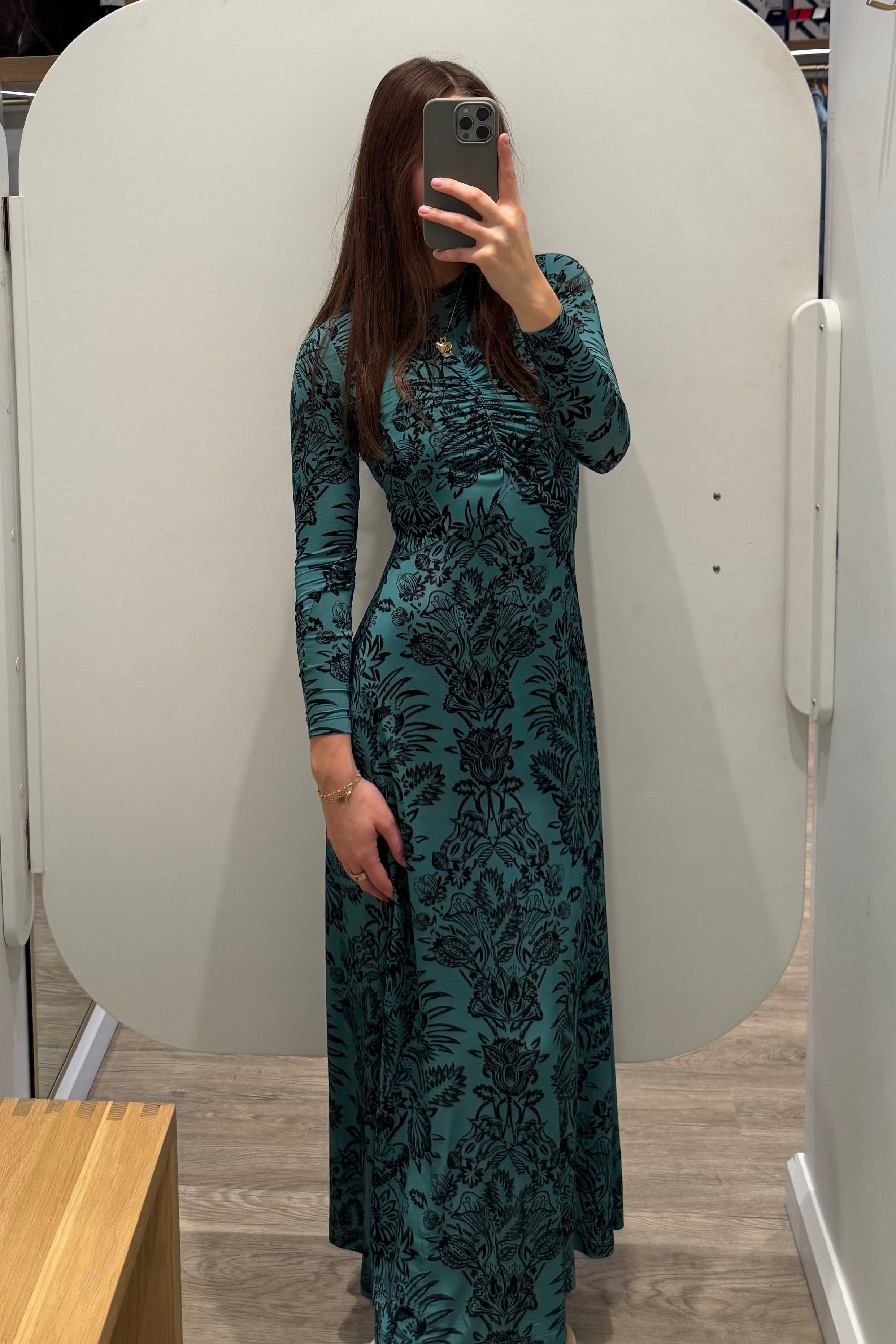 NAIA RUCHED DRESS