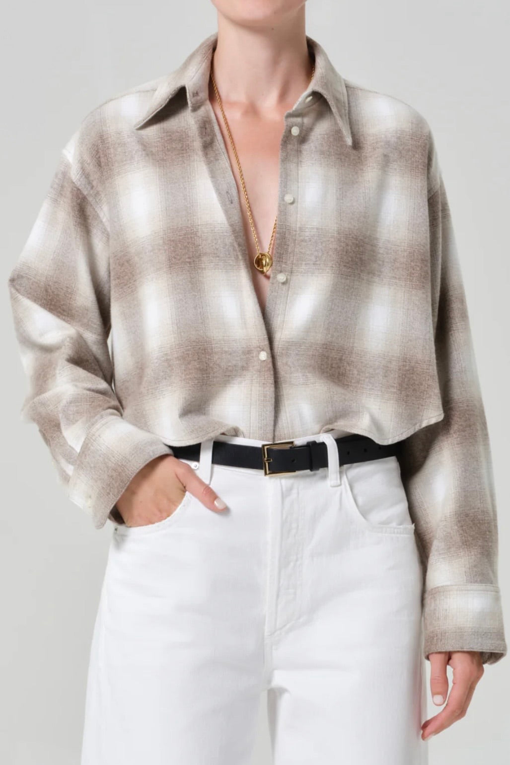 ANA CROPPED SHIRT