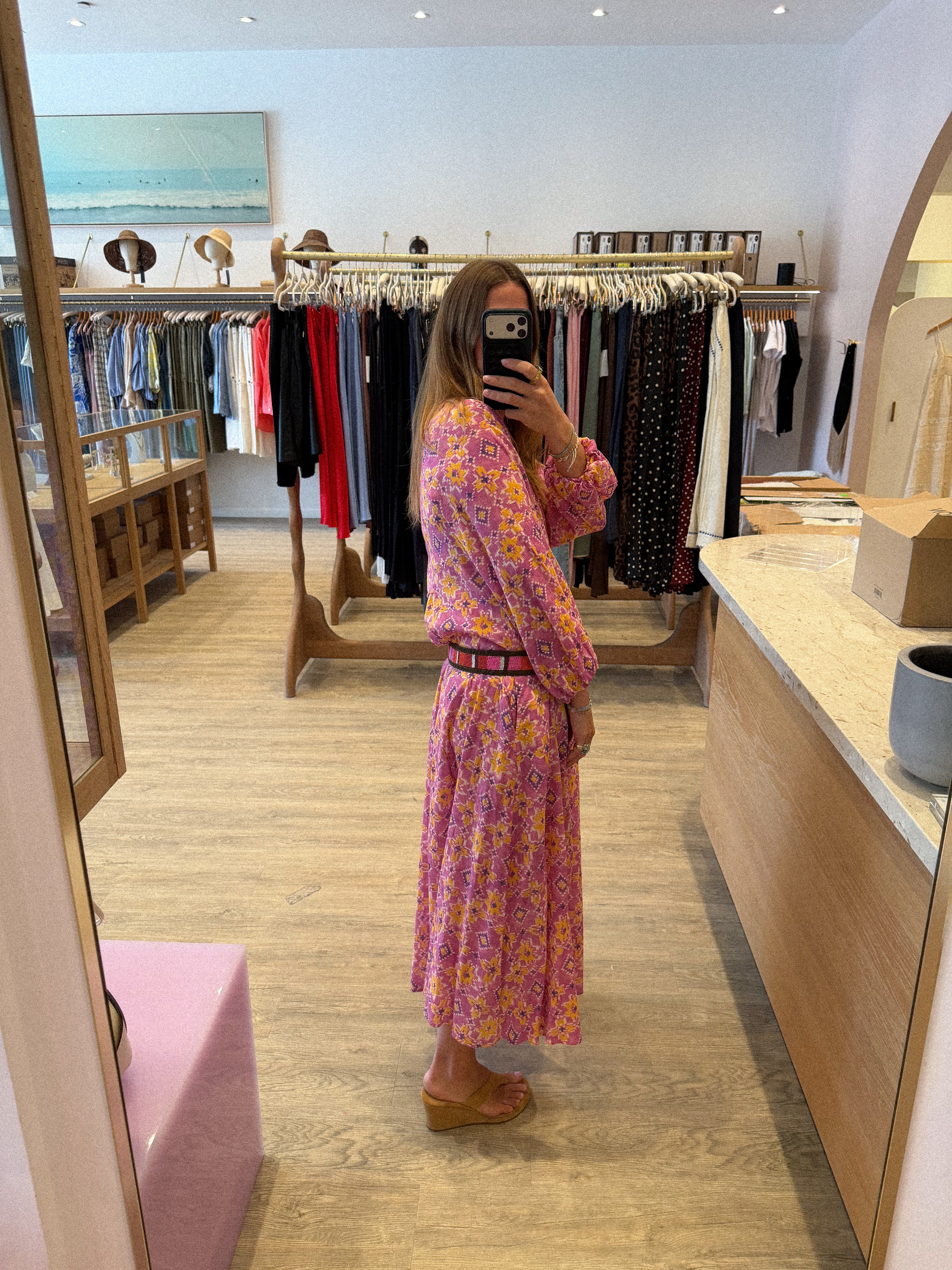 TALITHA PRINT DRESS