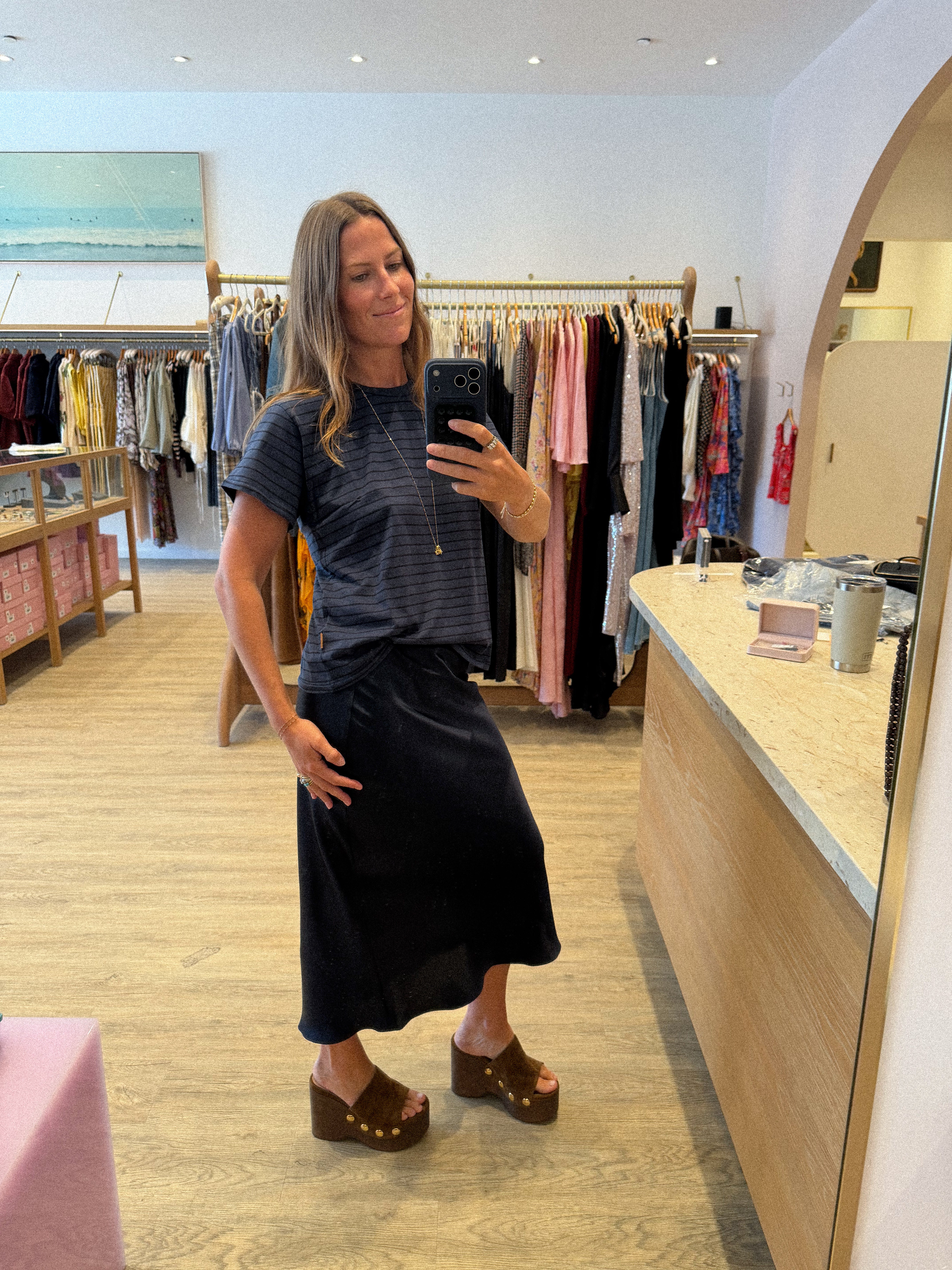 MIRANDA SILK SKIRT