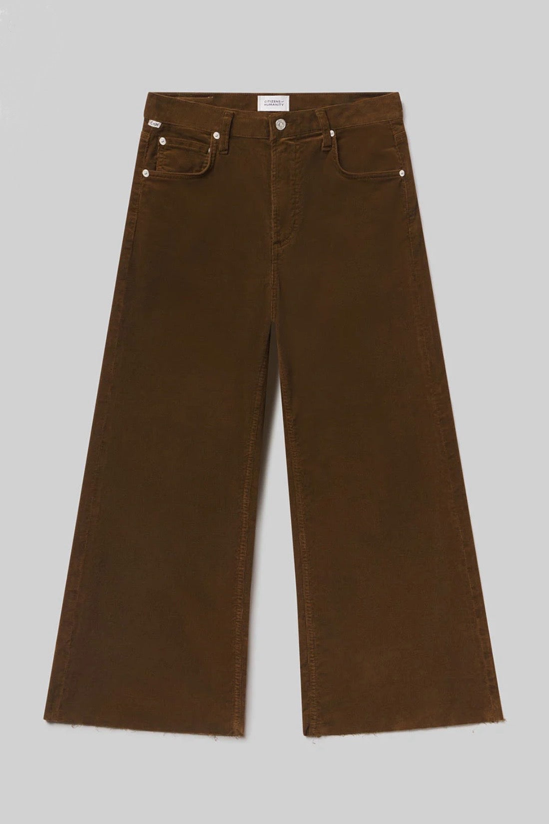 LYRA WIDE LEG CROP IN CORDUROY