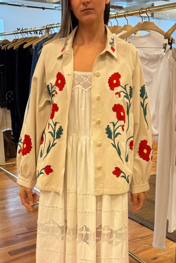 THE WESTERN EMBROIDERED COMMODORE JACKET