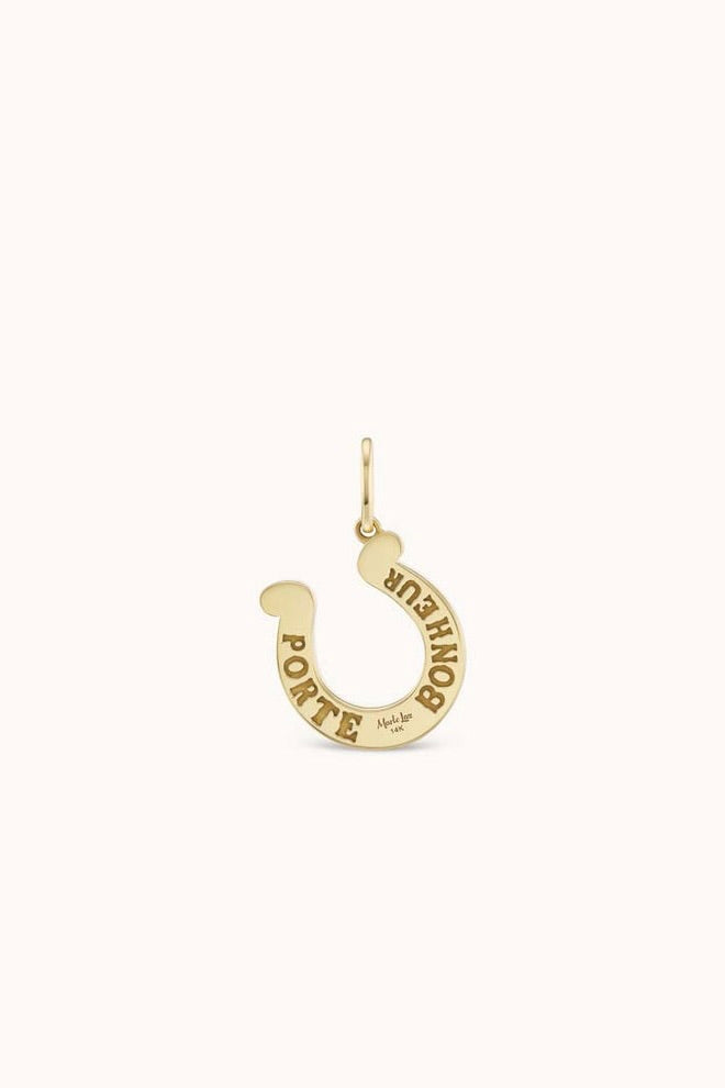 MINI PAVE HORSESHOE CHARM