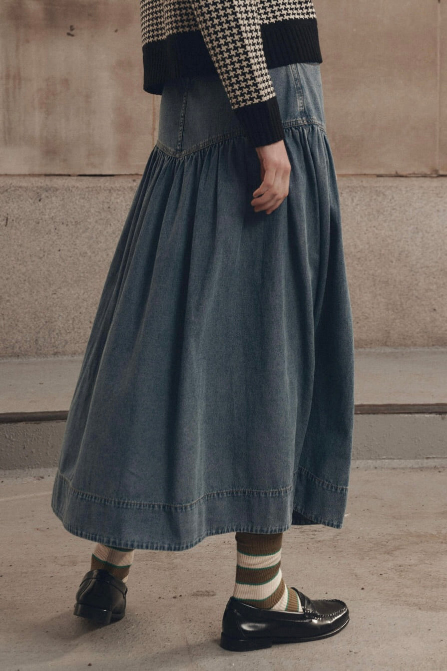 THE WESTERN YOKE SKIRT
