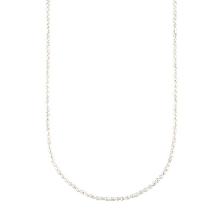 PETITE PEARL BEADED NECKLACE