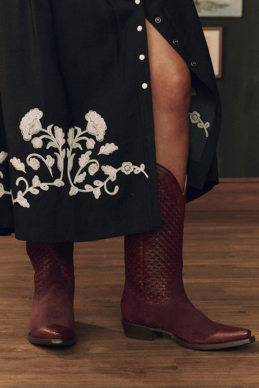 THE BASKET WEAVE COWBOY BOOT *PRE-ORDER*