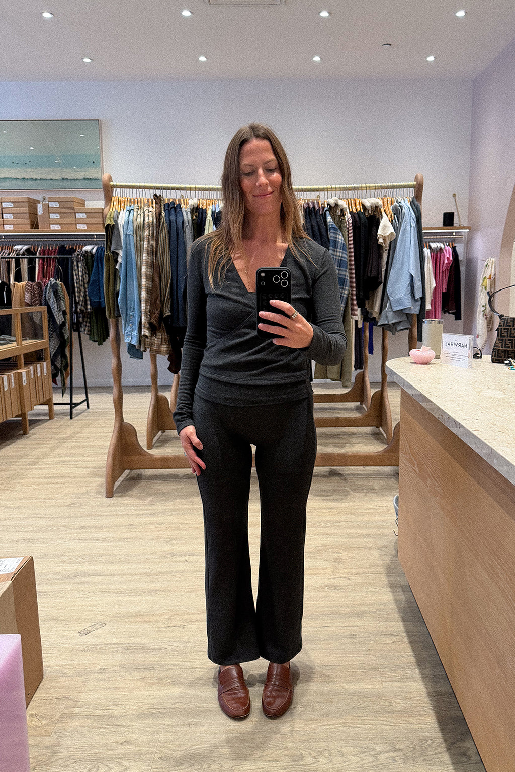 LAUREN WRAP TOP