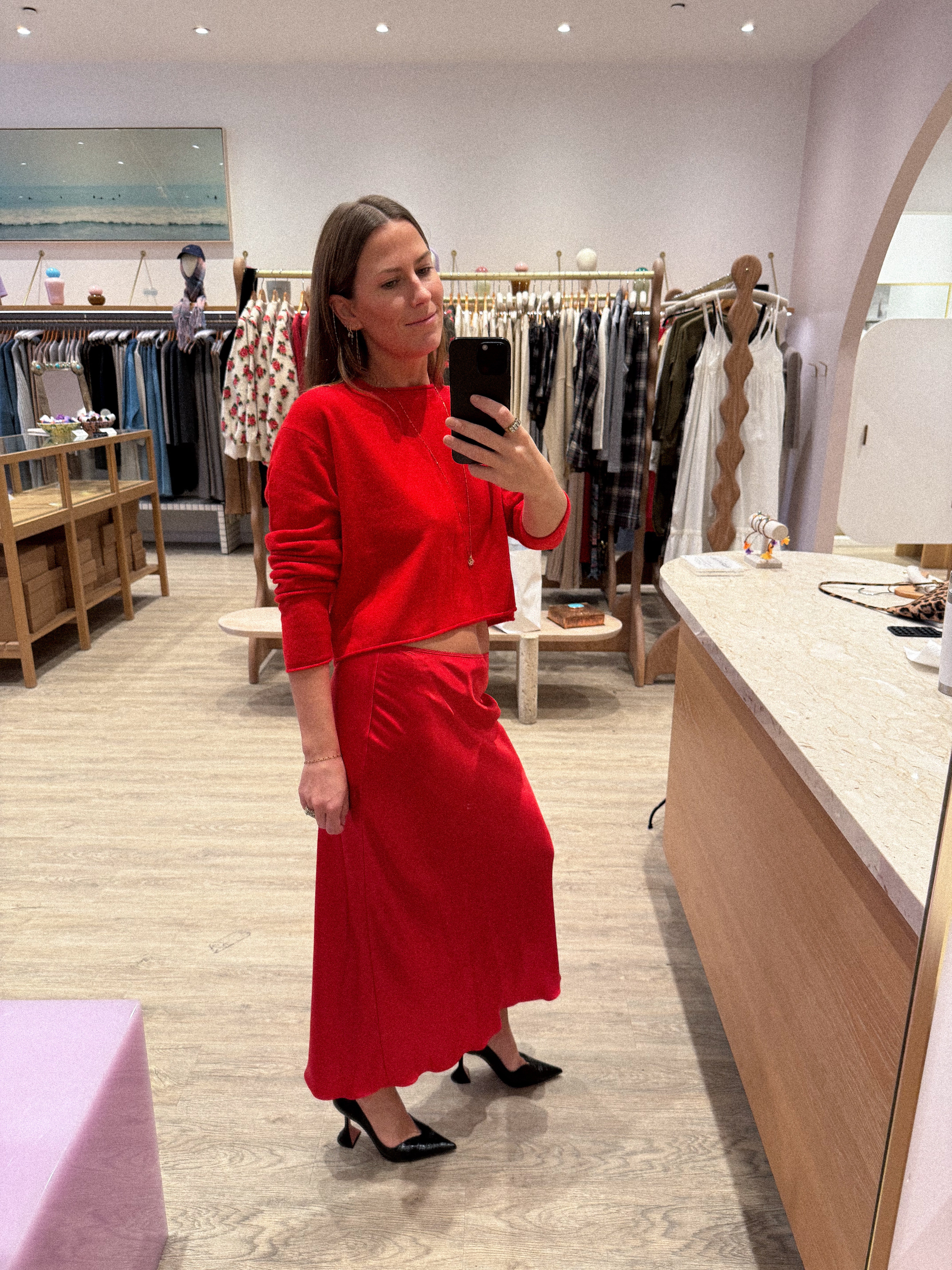 MIRANDA SILK SKIRT