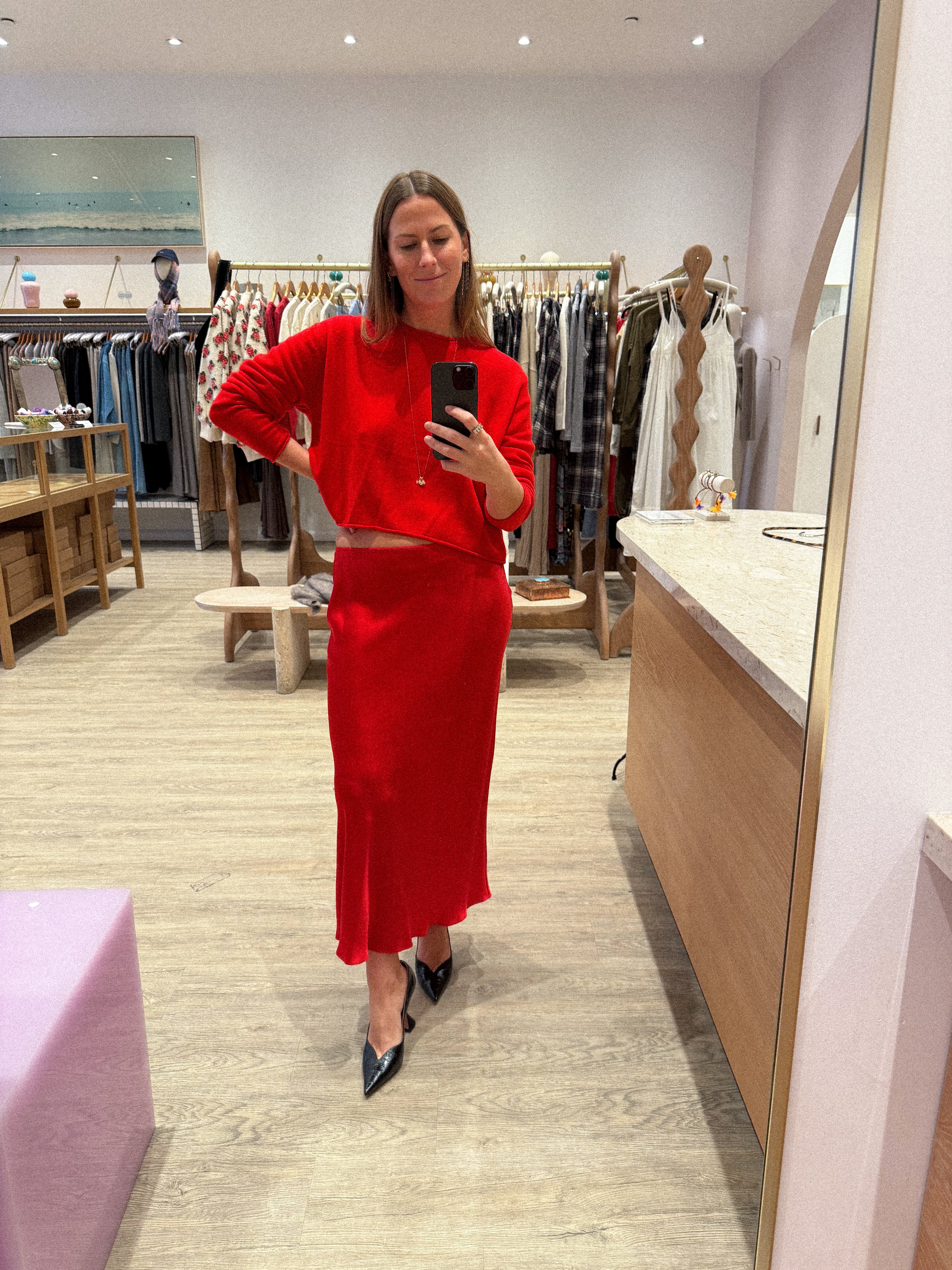 MIRANDA SILK SKIRT