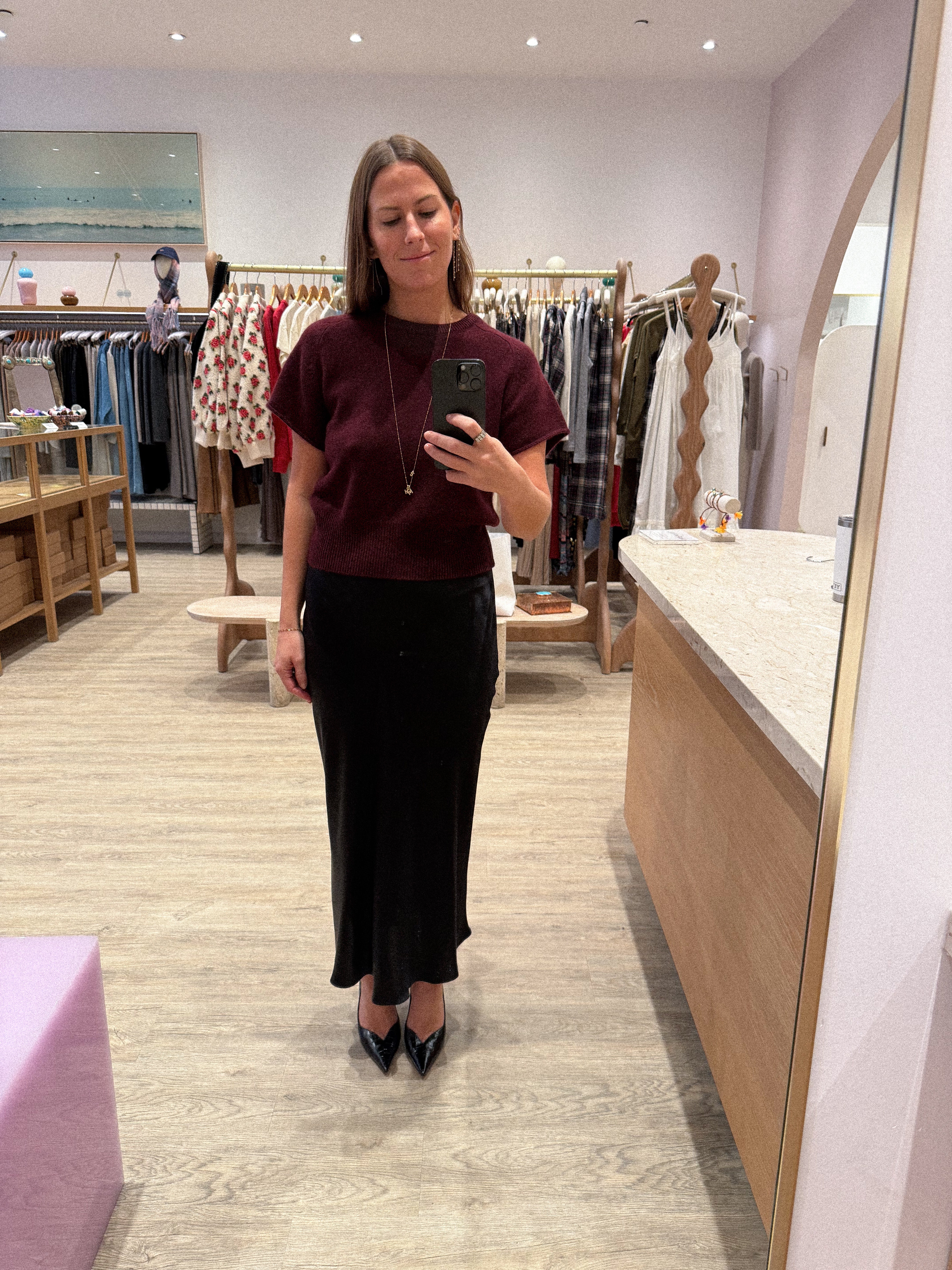 MIRANDA SILK SKIRT