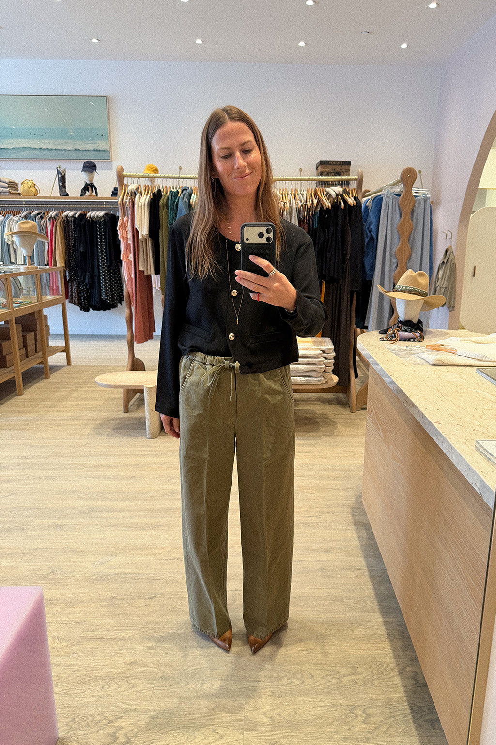 LUCIEN SHRUNKEN CROPPED BLAZER