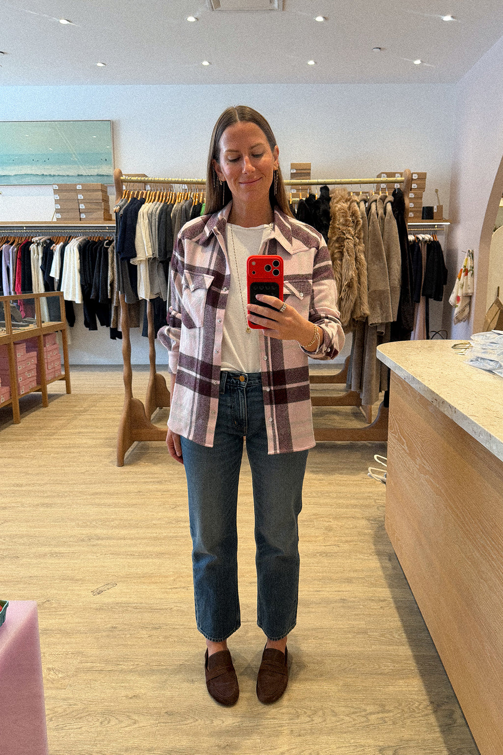 LUMBER CASHMERE SHIRT