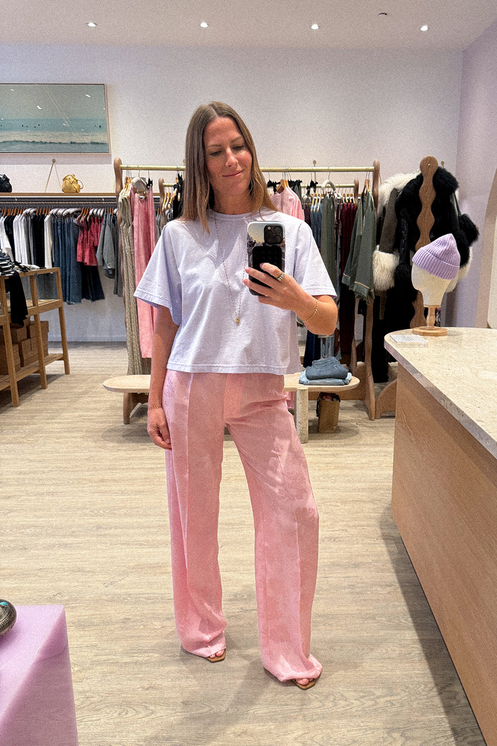 JACQUARD BOUQUET TROUSER